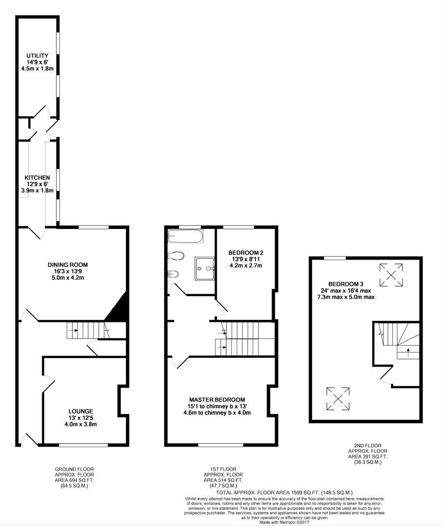 3 Bedrooms Terraced house for sale in Cherry Tree Avenue, Newton On Ouse, York YO30