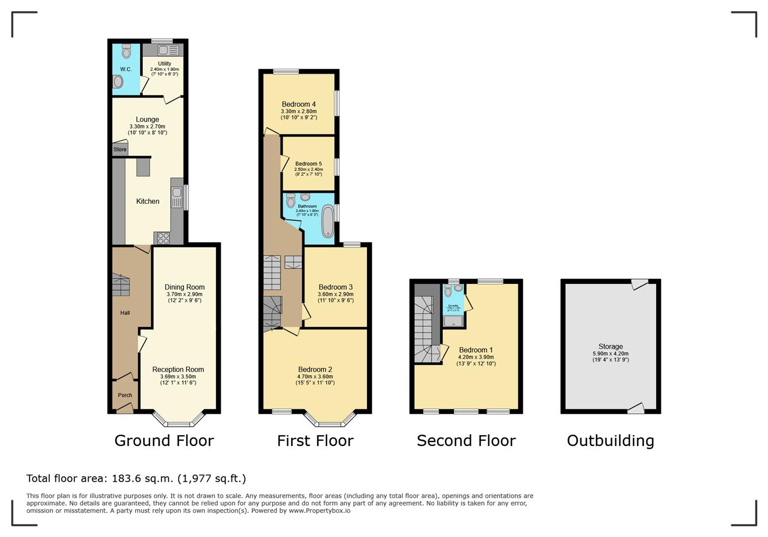 13, Harbour Road, Barry floorplan