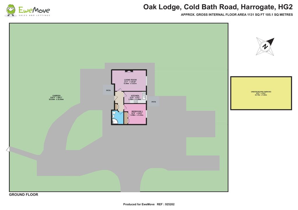 Cold Bath Road, Harrogate HG2, 1 bedroom flat for sale 63372771