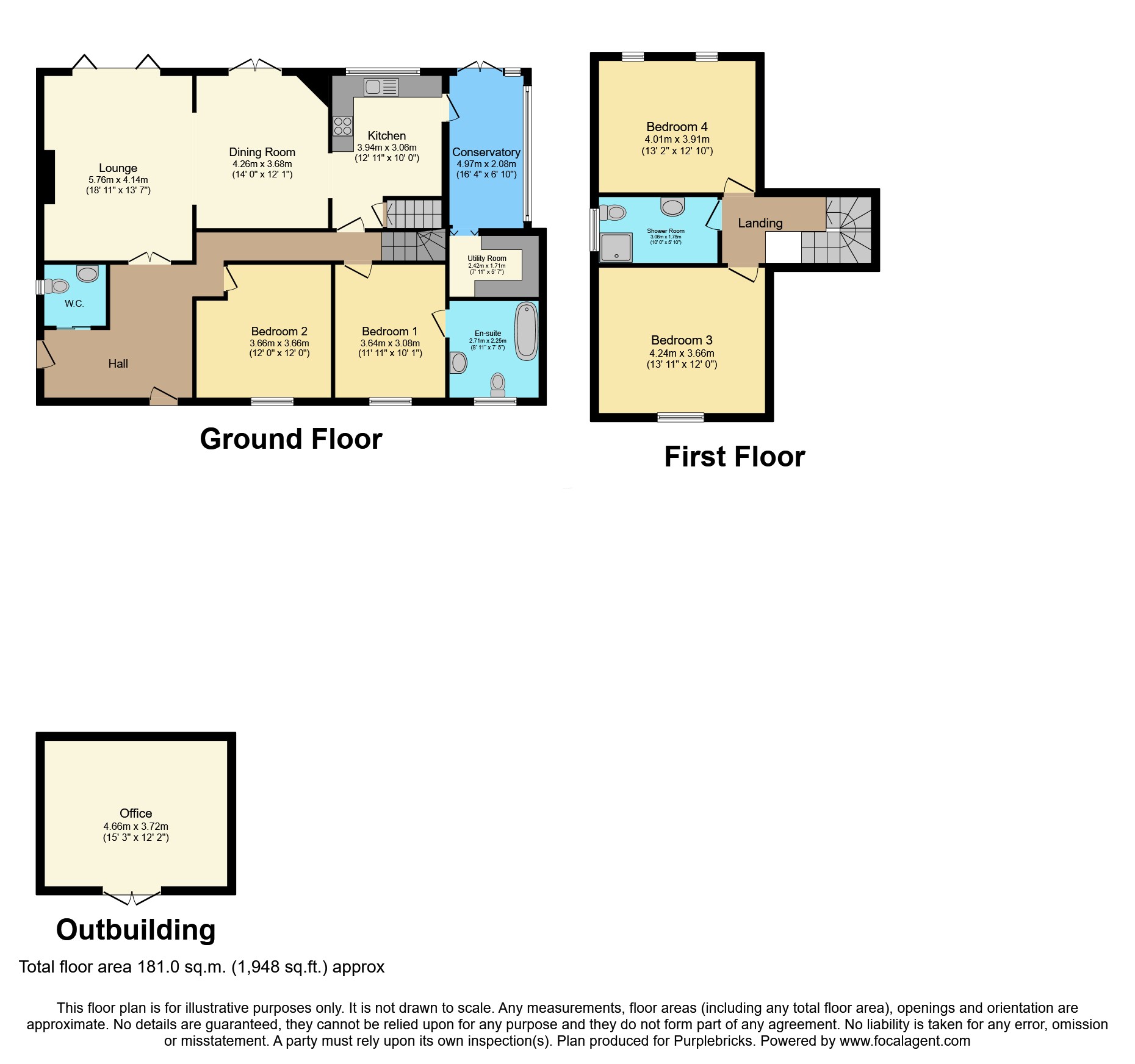 121, Peartree Lane, Bexhill-on-Sea floorplan