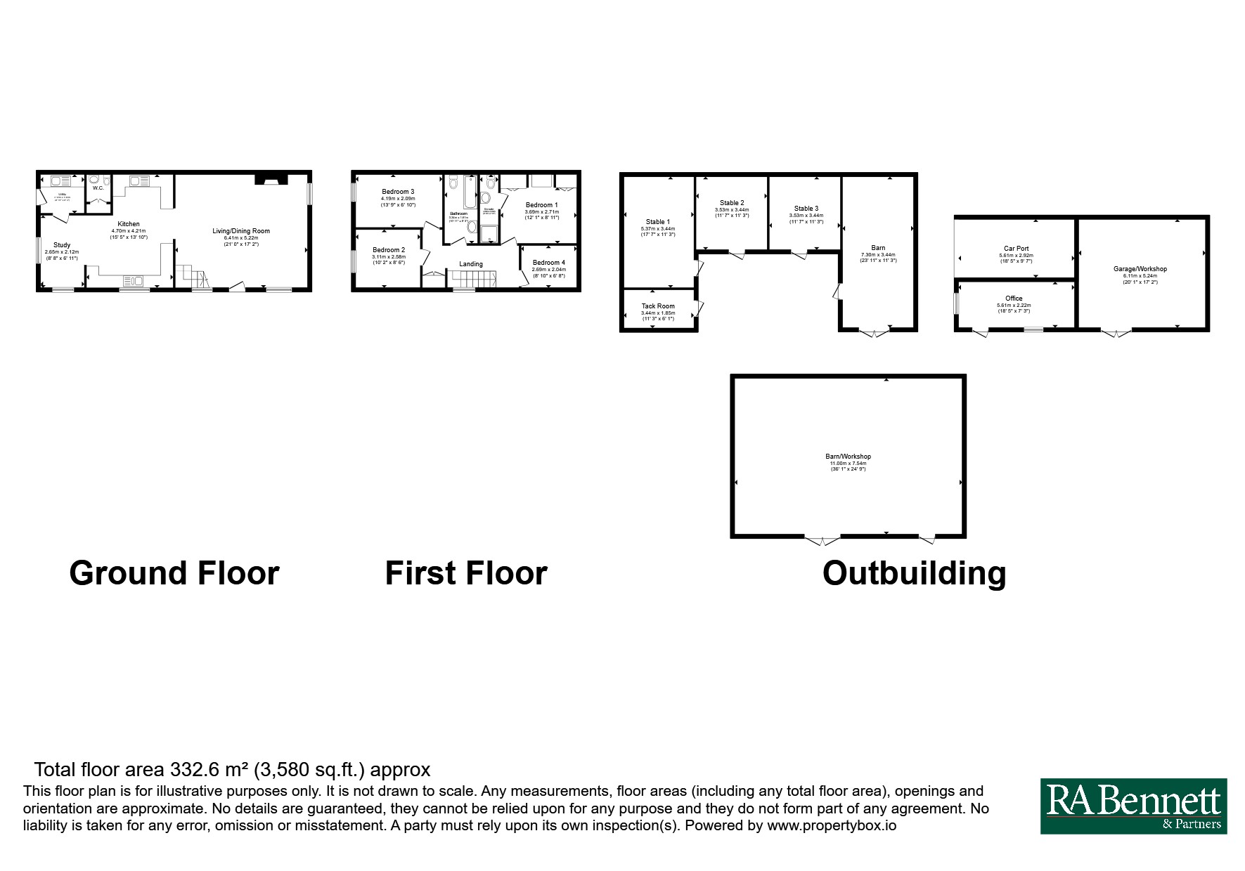 Faraway Cottage, 2, The Green, Gloucestershire floorplan