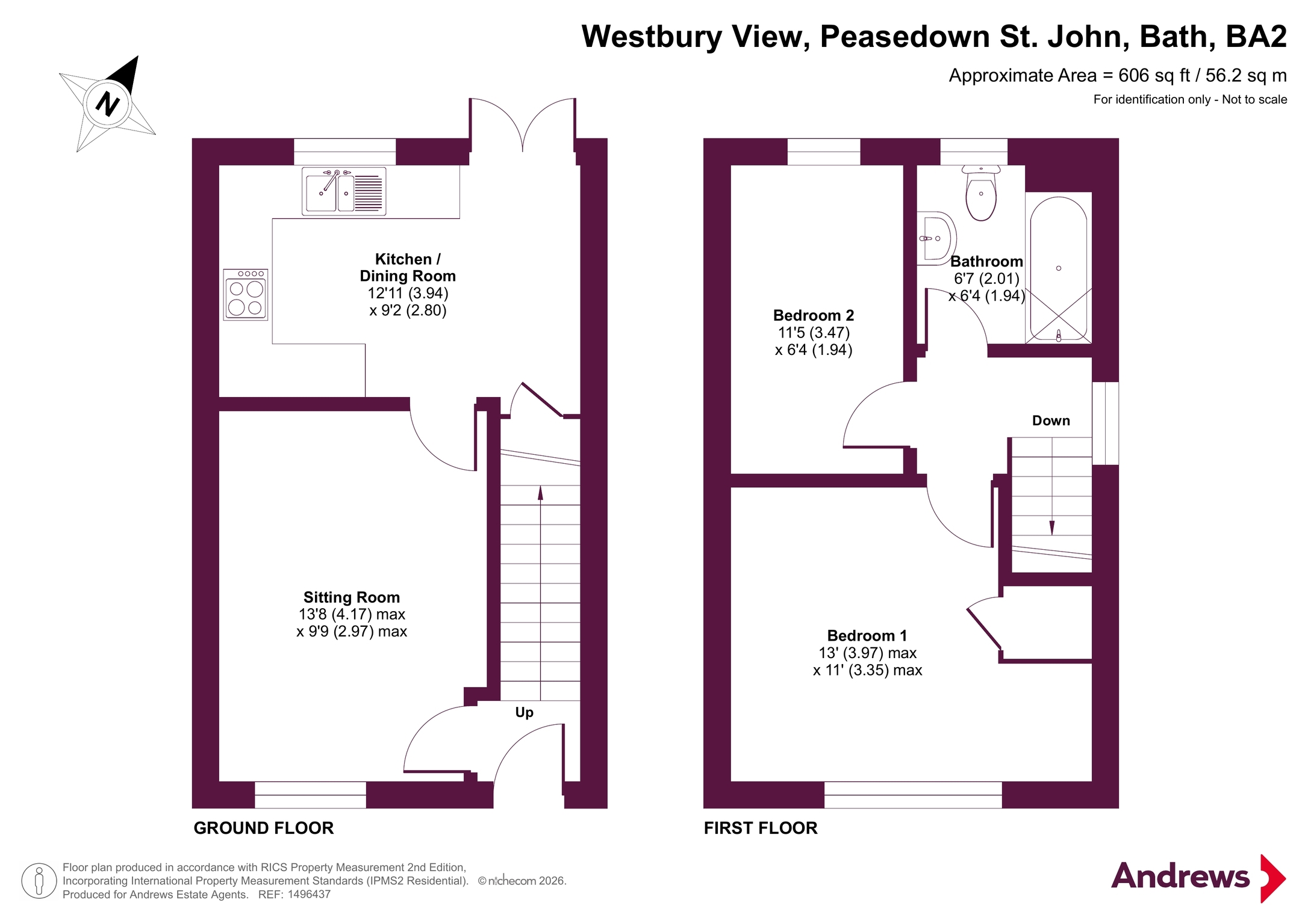 41, Westbury View, Bath floorplan