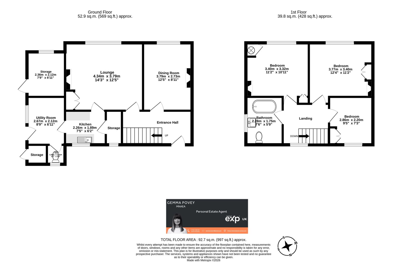 59, Ffynnonau, Crickhowell floorplan