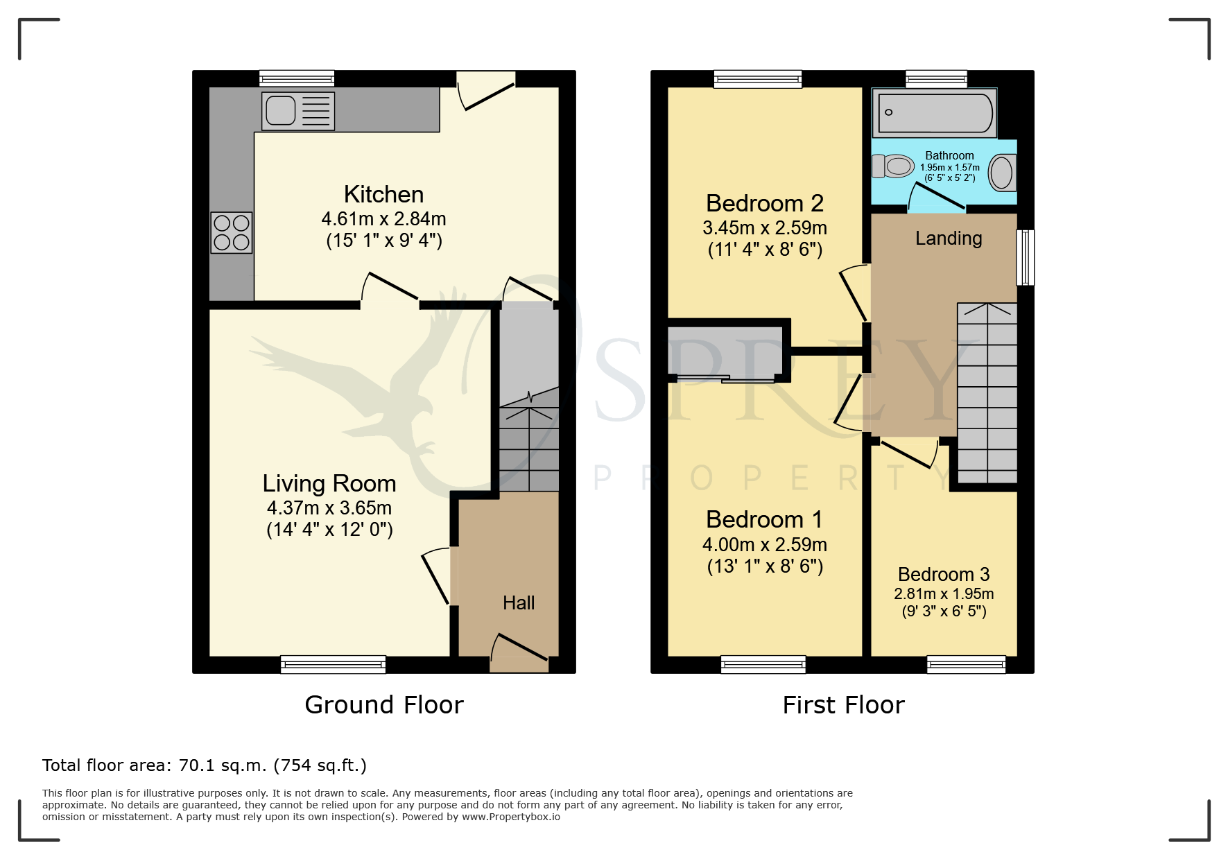 2, Freeman Gardens, Leeds floorplan