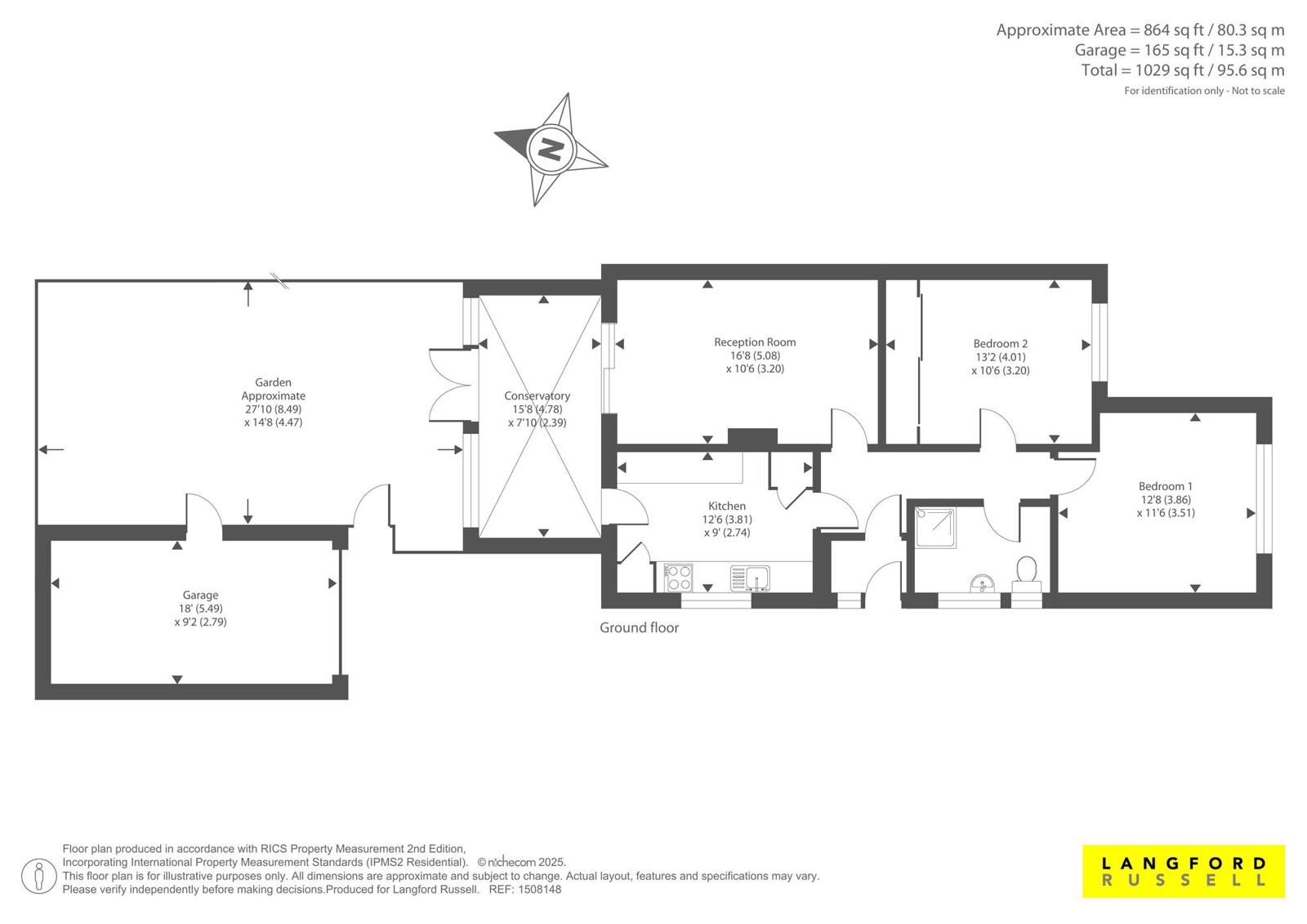 33, Haven Close, Swanley floorplan