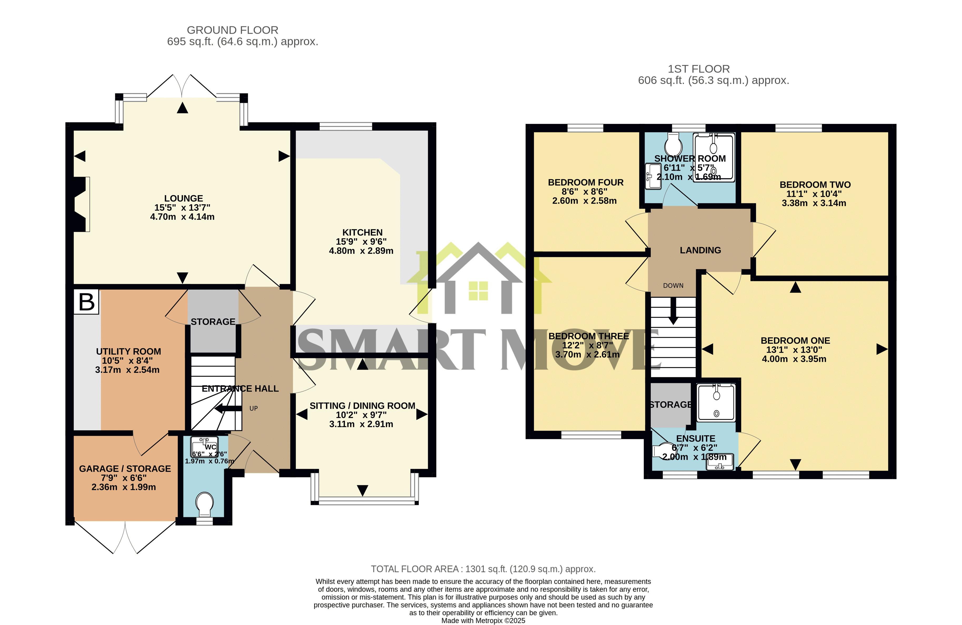 10, Edward Close, Preston floorplan