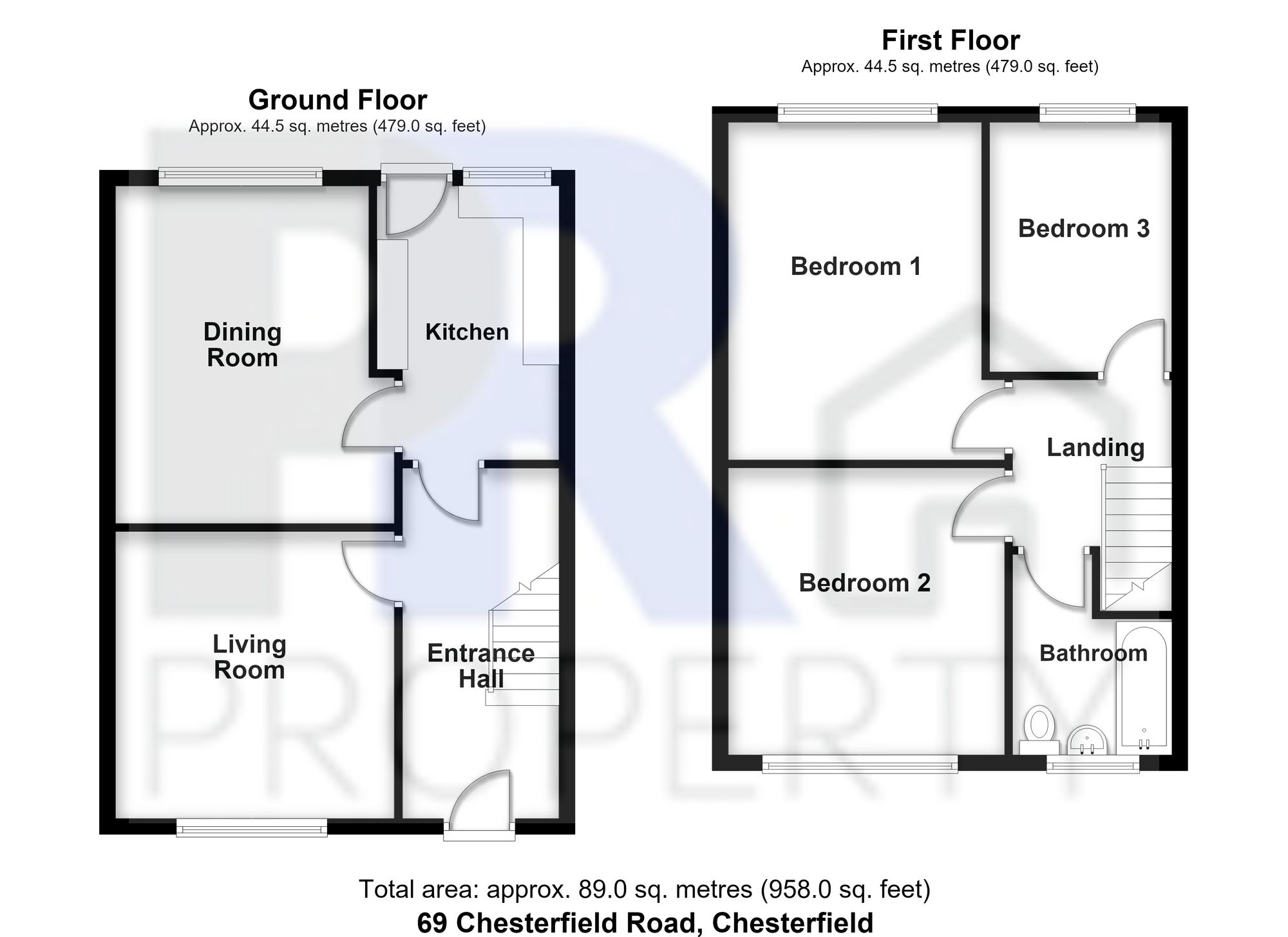69 Chesterfield Road, Chesterfield floorplan