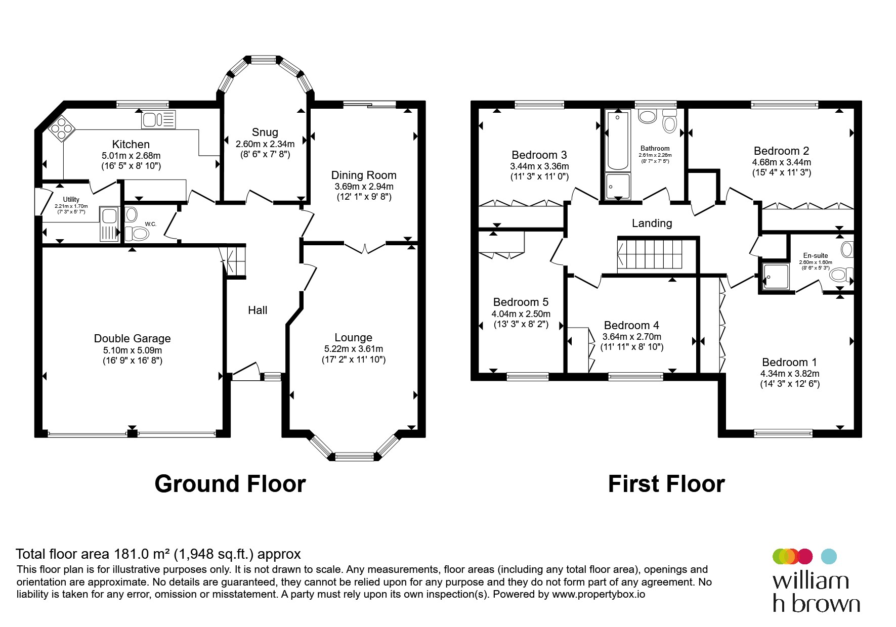 26, Grampian Way, Grantham floorplan