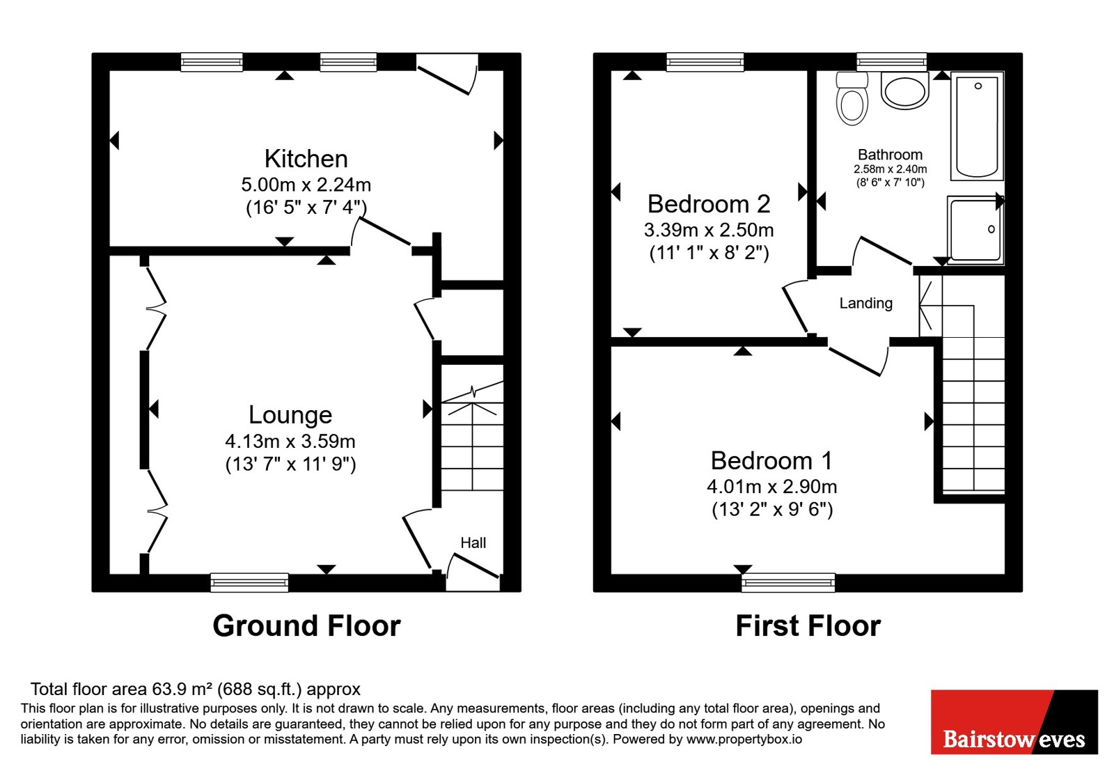 46, Eatesbrook Road, West Midlands floorplan