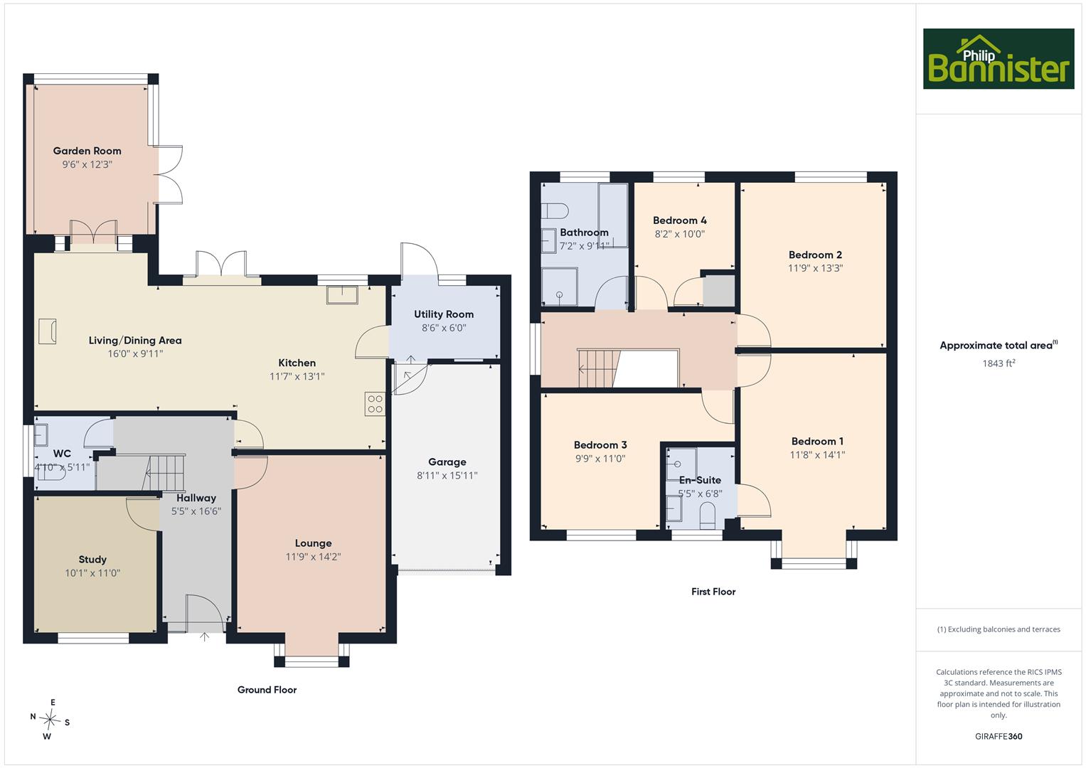 6, Southcote Close, South Cave floorplan