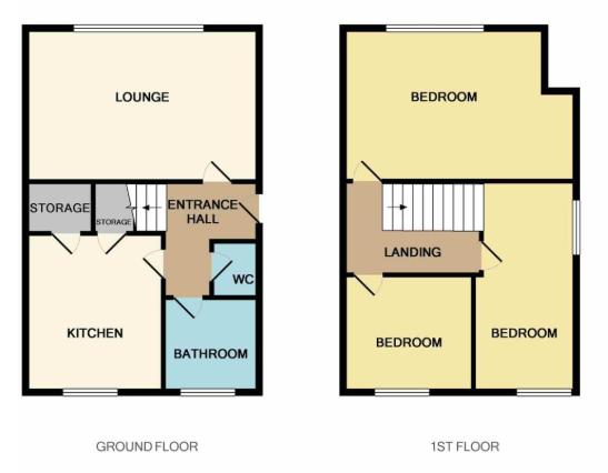 18, Blackbrook Close, Loughborough floorplan