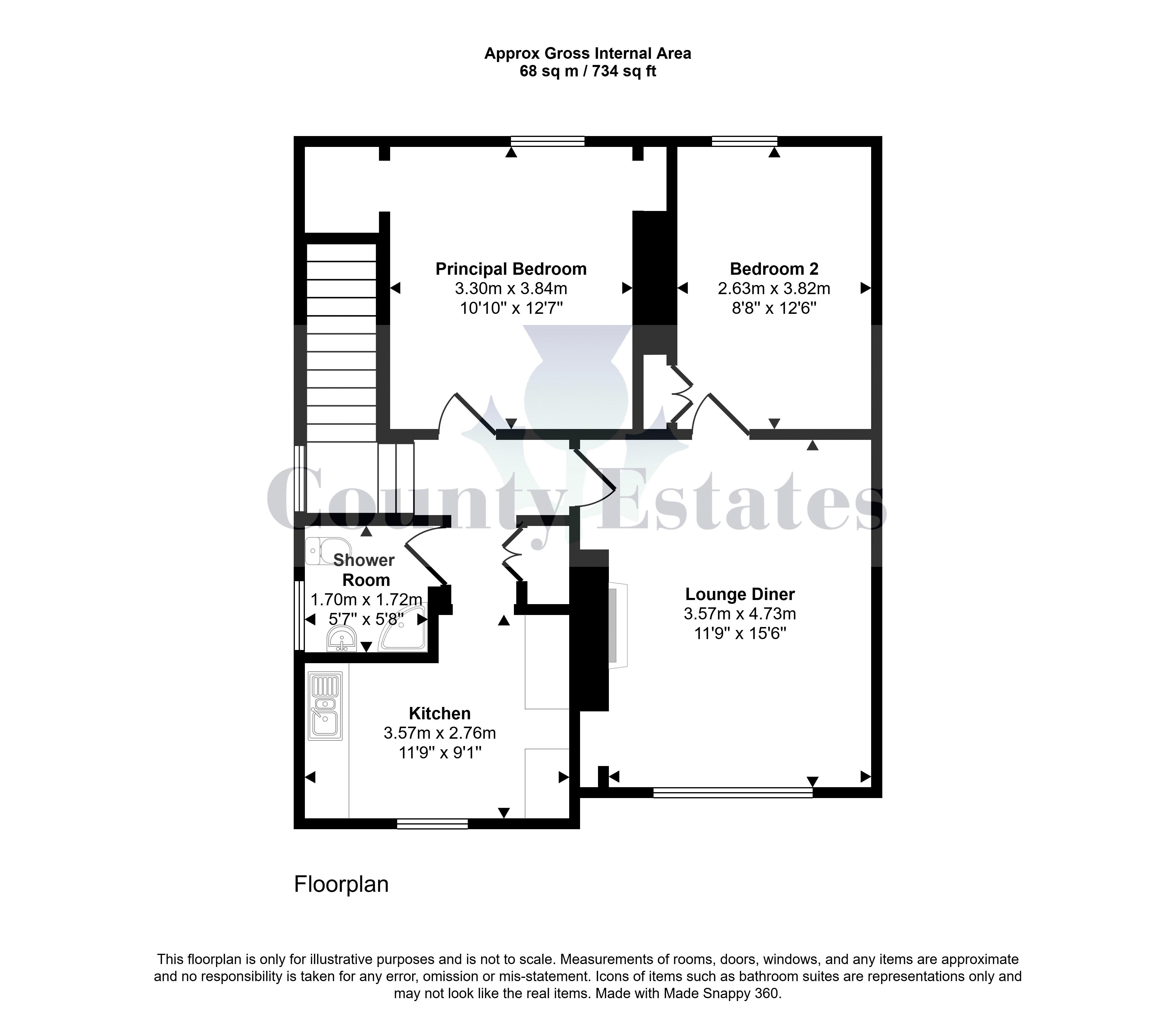 15, Alloa Road, Tullibody floorplan