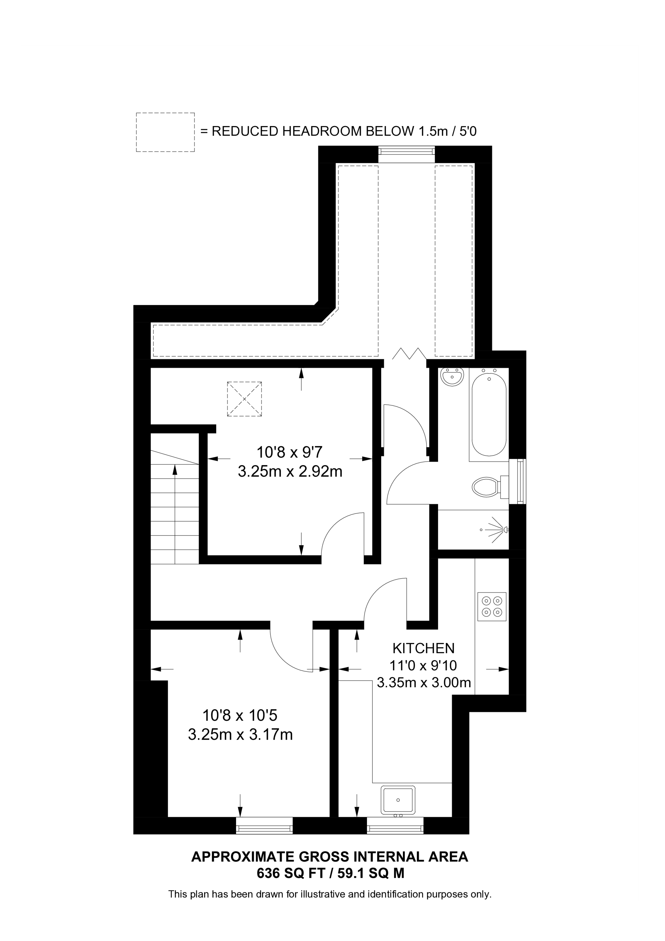 Hindes Road, Harrow floorplan