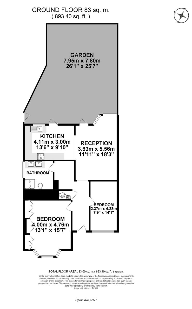 2 Bedrooms Flat for sale in Sylvan Avenue, London NW7