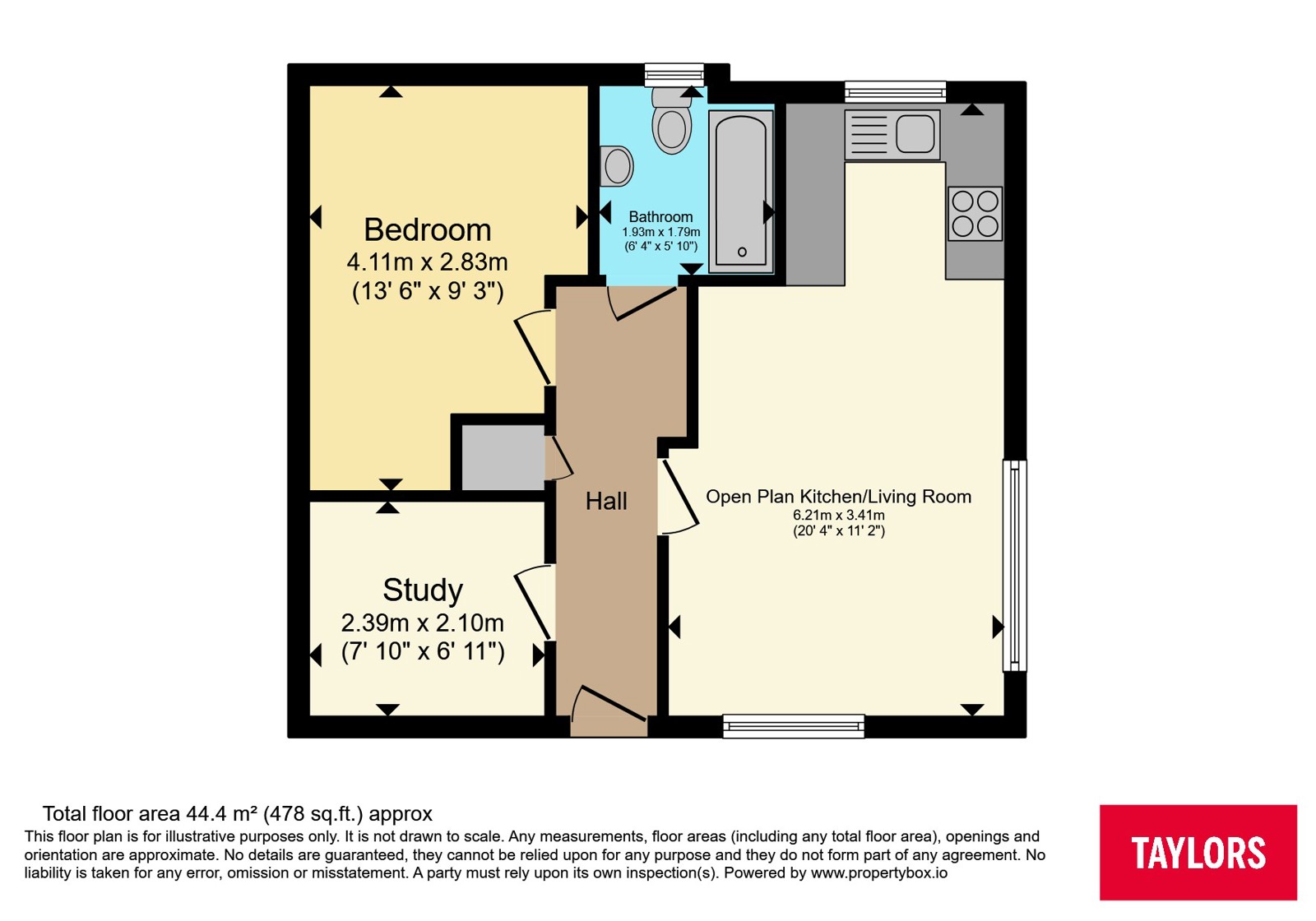 2, Timken Way South, Northampton floorplan