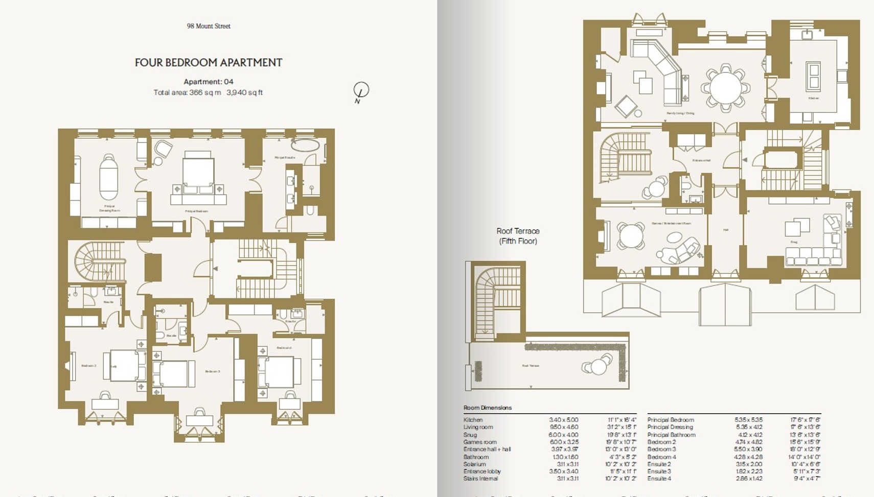Flat 4, 98 Mount Street, Greater London floorplan