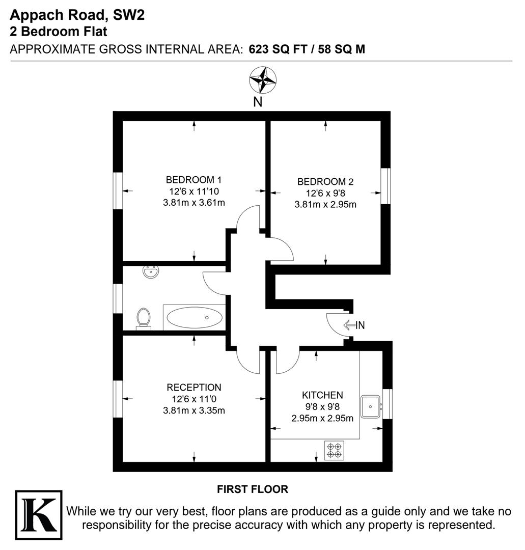 TF, 34, Appach Road, London floorplan