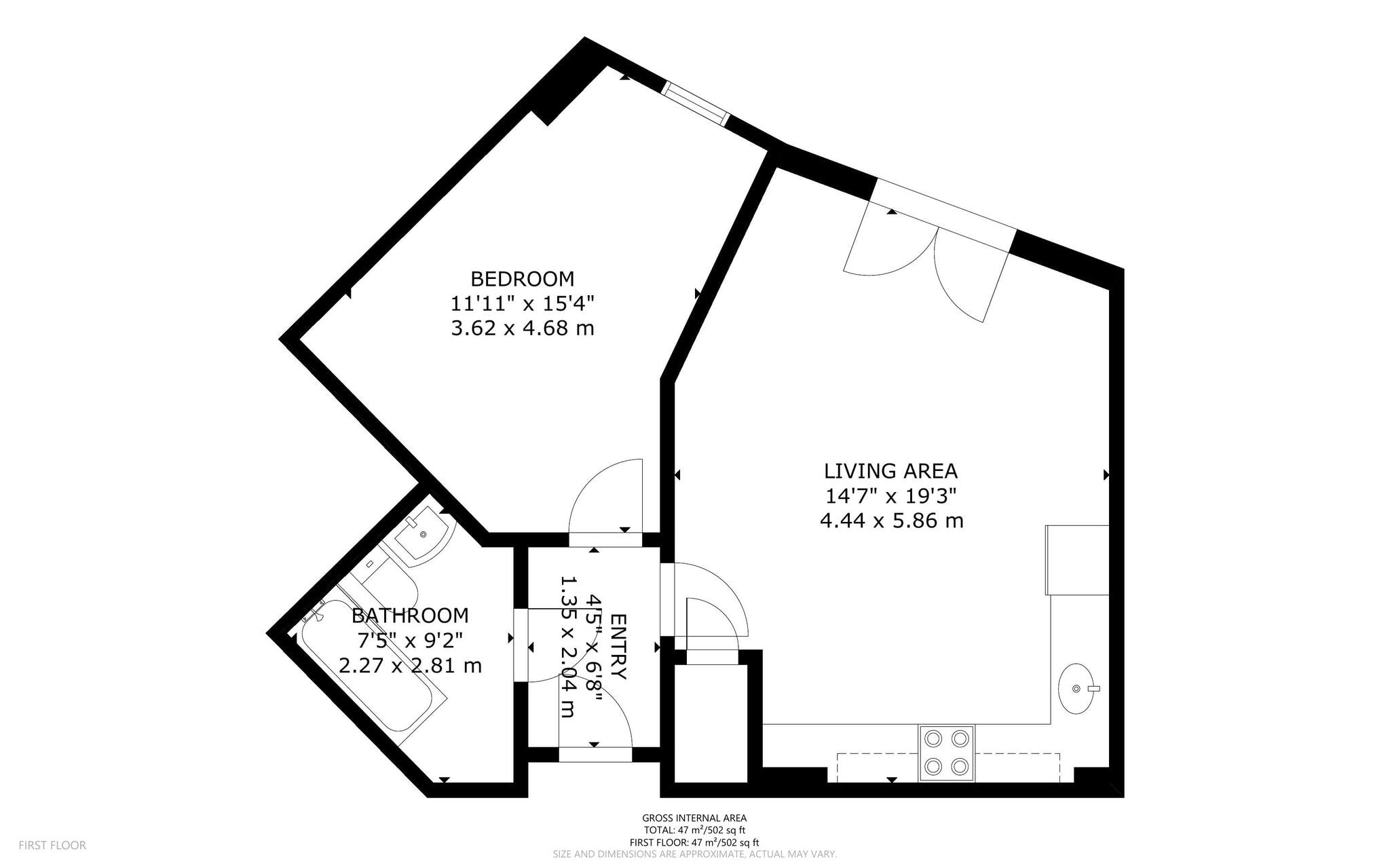 Gotts Road, Leeds floorplan