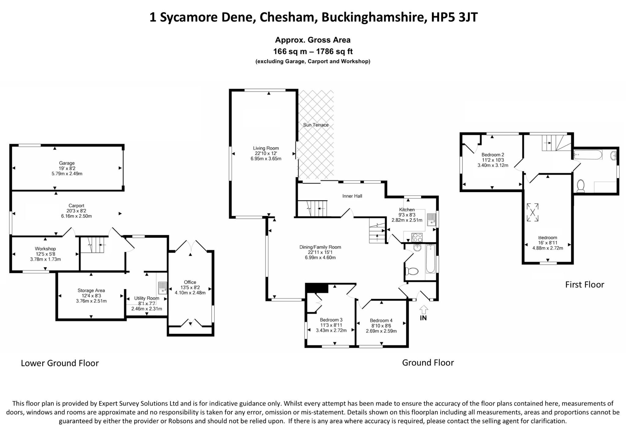 1 Sycamore Dene, Chesham floorplan