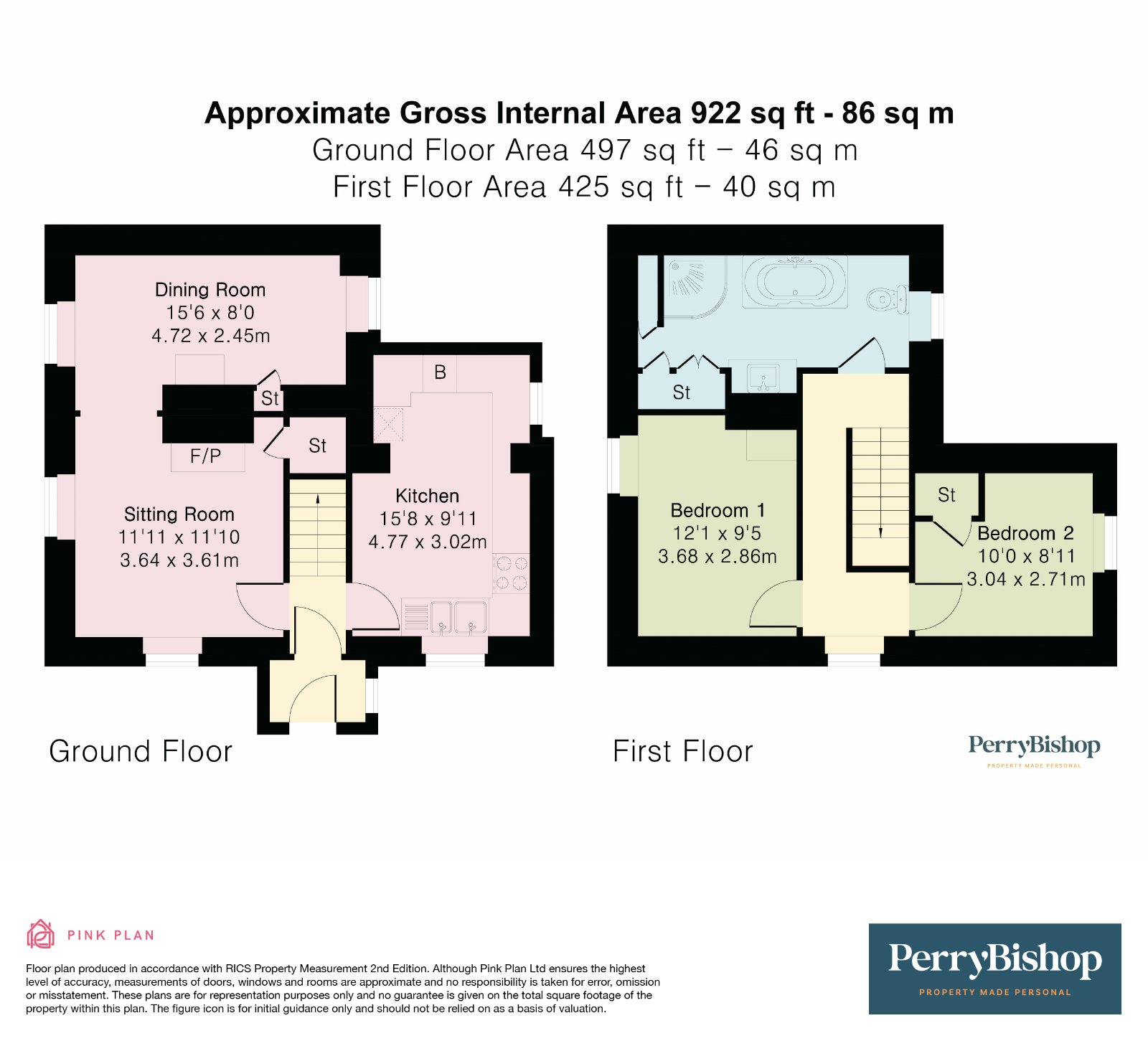 Talboys Cottage,, Doughton, Gloucestershire floorplan