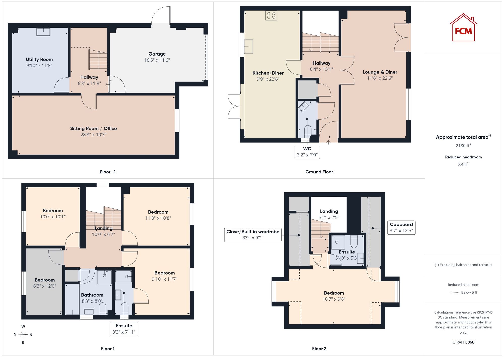 9 Butterfield Close, Cockermouth floorplan