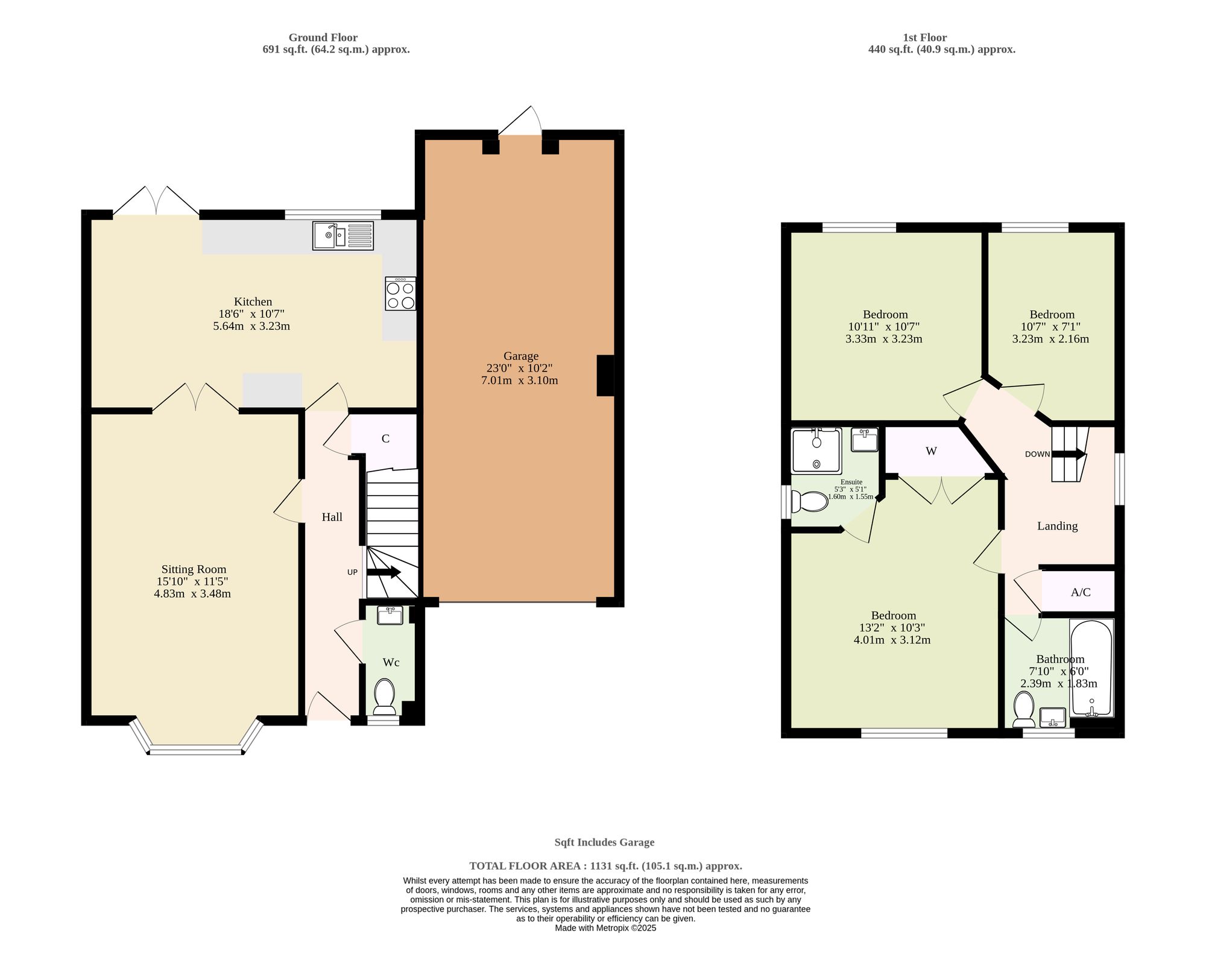 5 Barley Birch Drive, Diss floorplan
