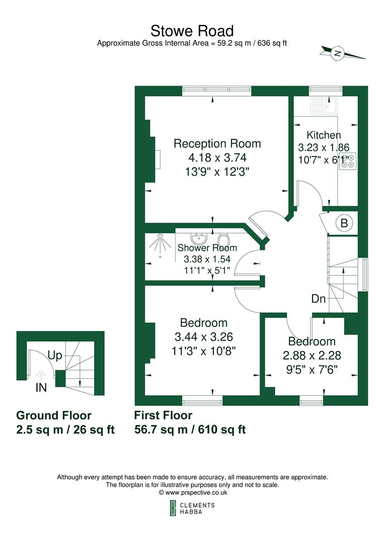 Stowe Road, London floorplan