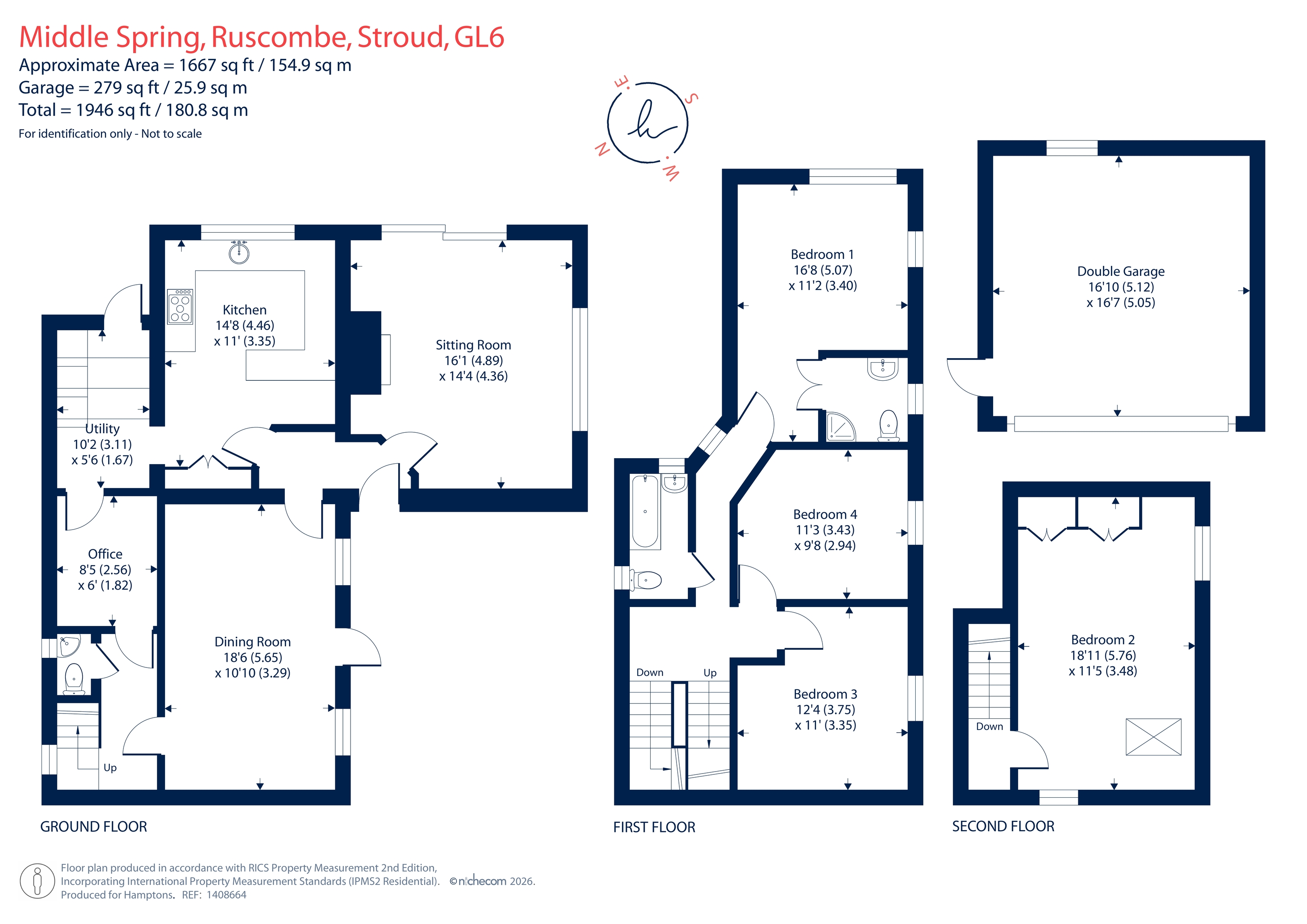 Woodbine Cottage, Ruscombe Road, Ruscombe floorplan