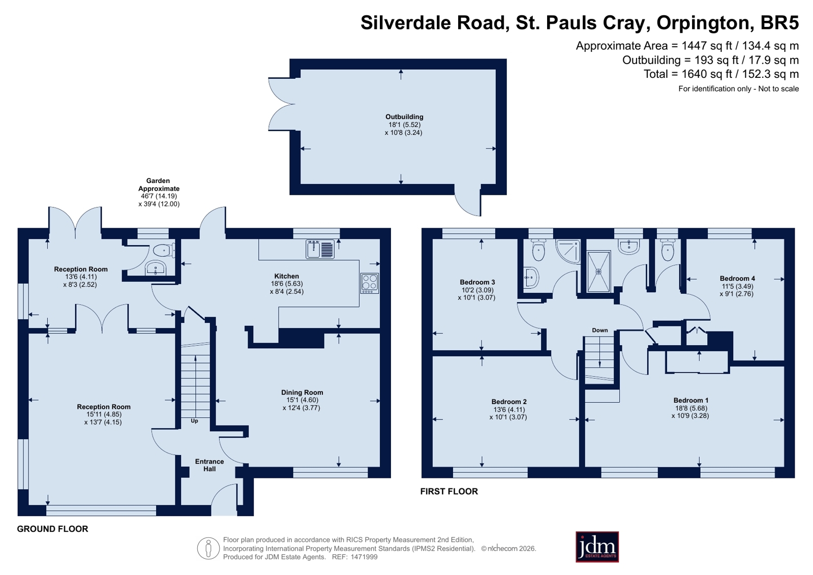 27, Silverdale Road, Orpington floorplan