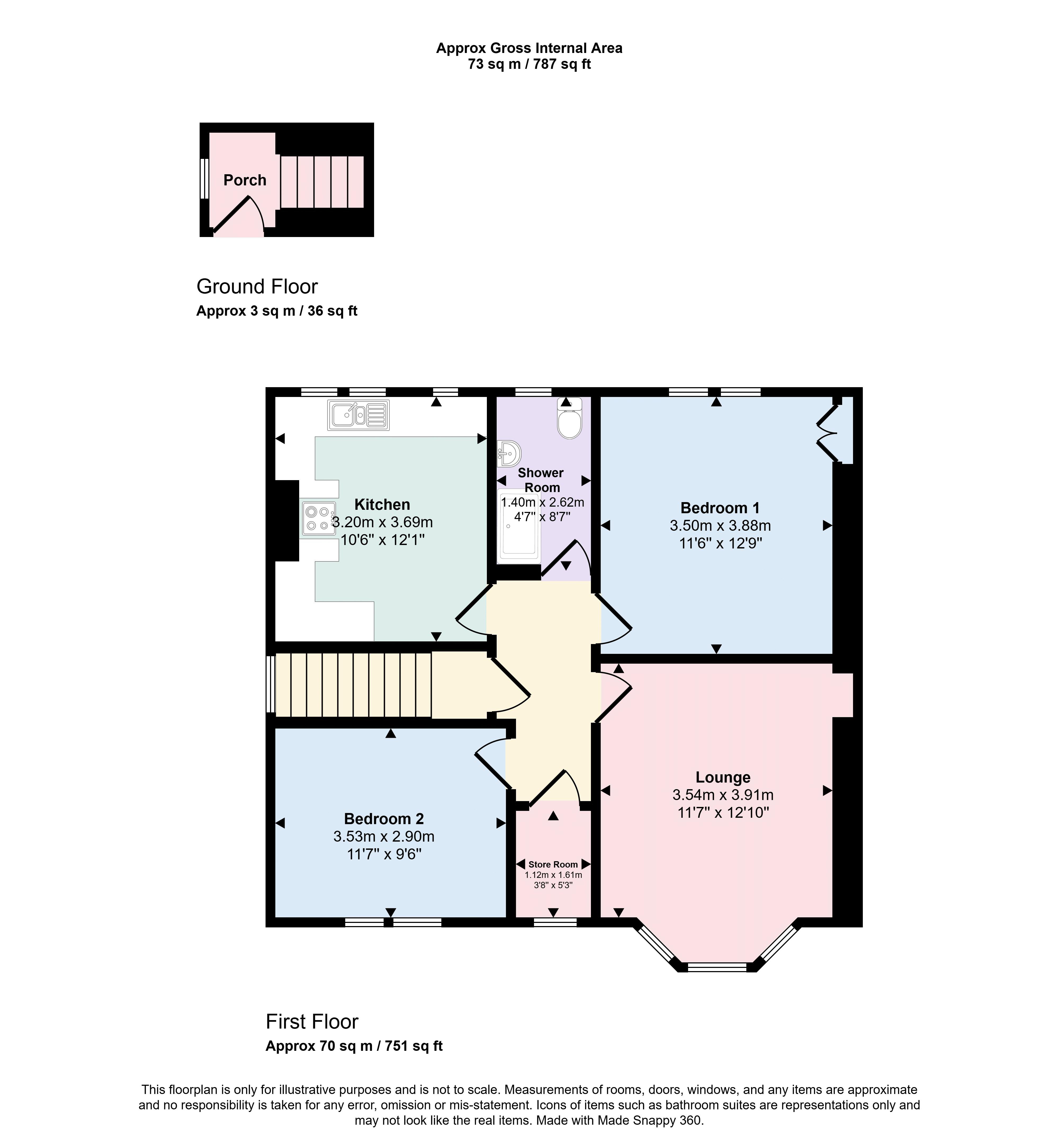 40, Park Avenue, Dumbarton floorplan