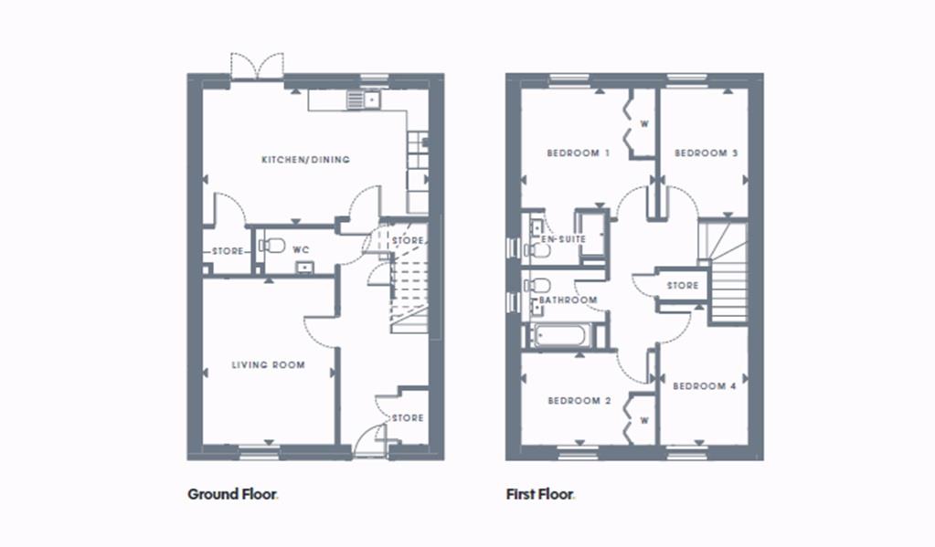 THE LOMOND PLOT 37, NEUKHAVEN GREEN, James Street, Pittenweem floorplan