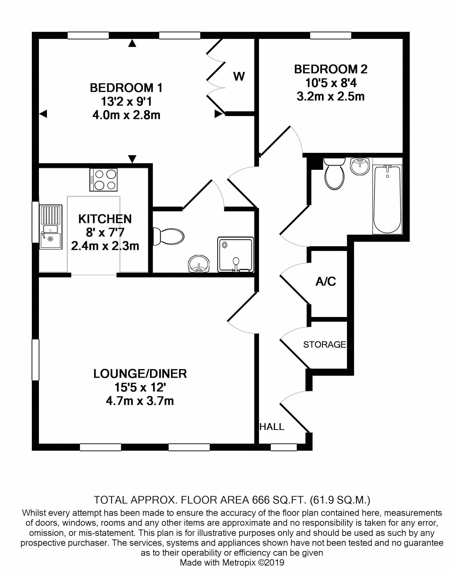 2 Bedrooms Flat for sale in Rotary Way, Thatcham RG19