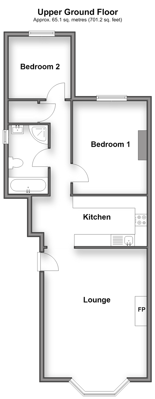 Outram Road, Southsea floorplan