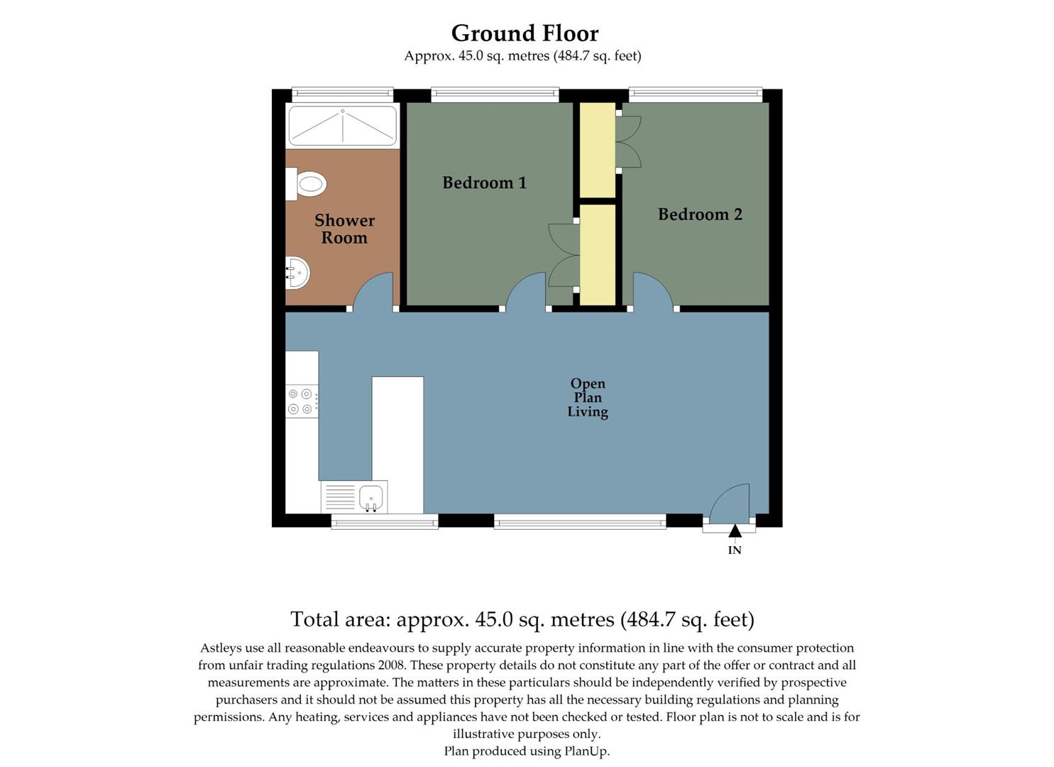 15, Sarlou Close, Swansea floorplan