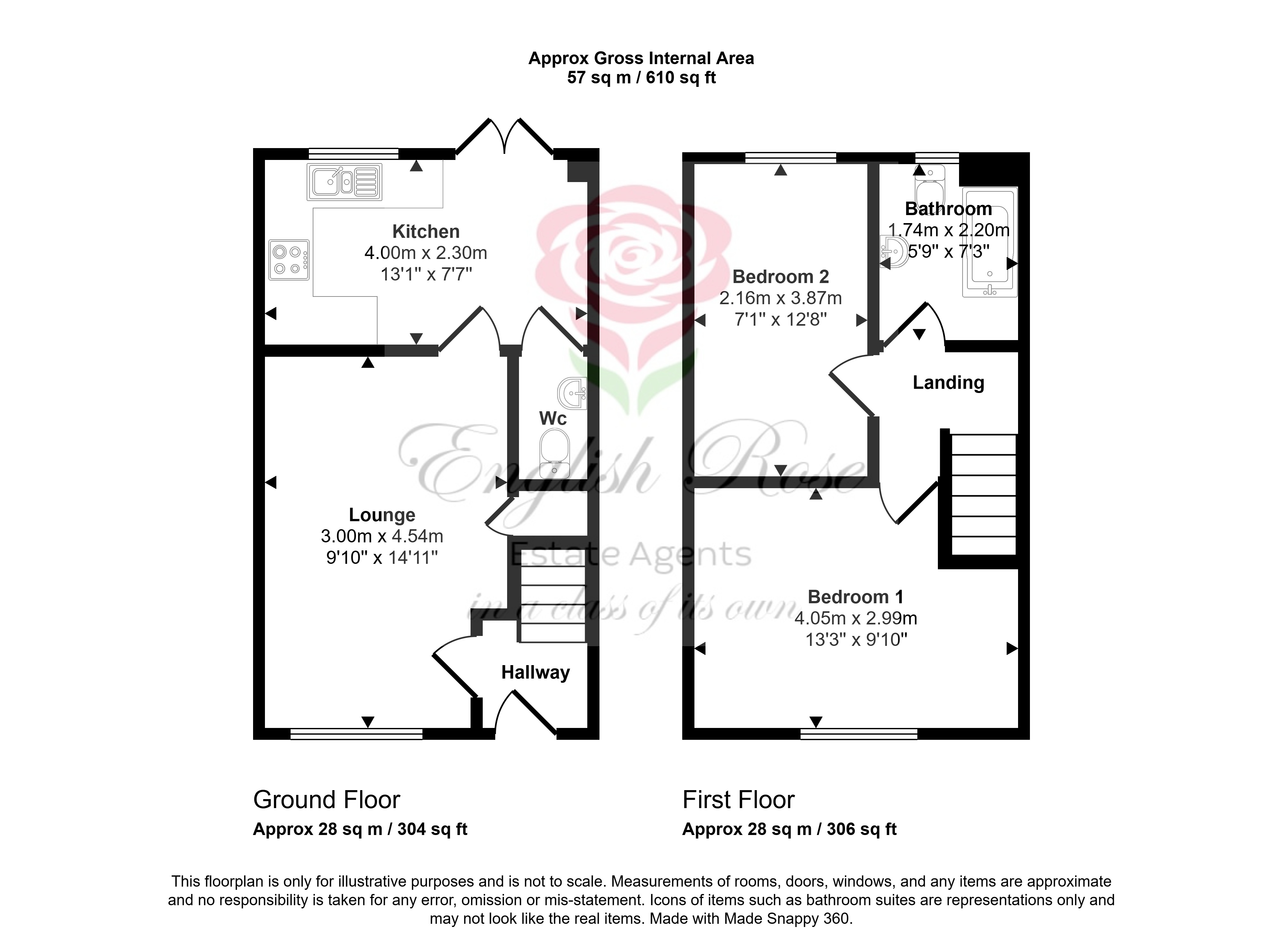 20, Manderley Gardens, Sutton In Ashfield floorplan