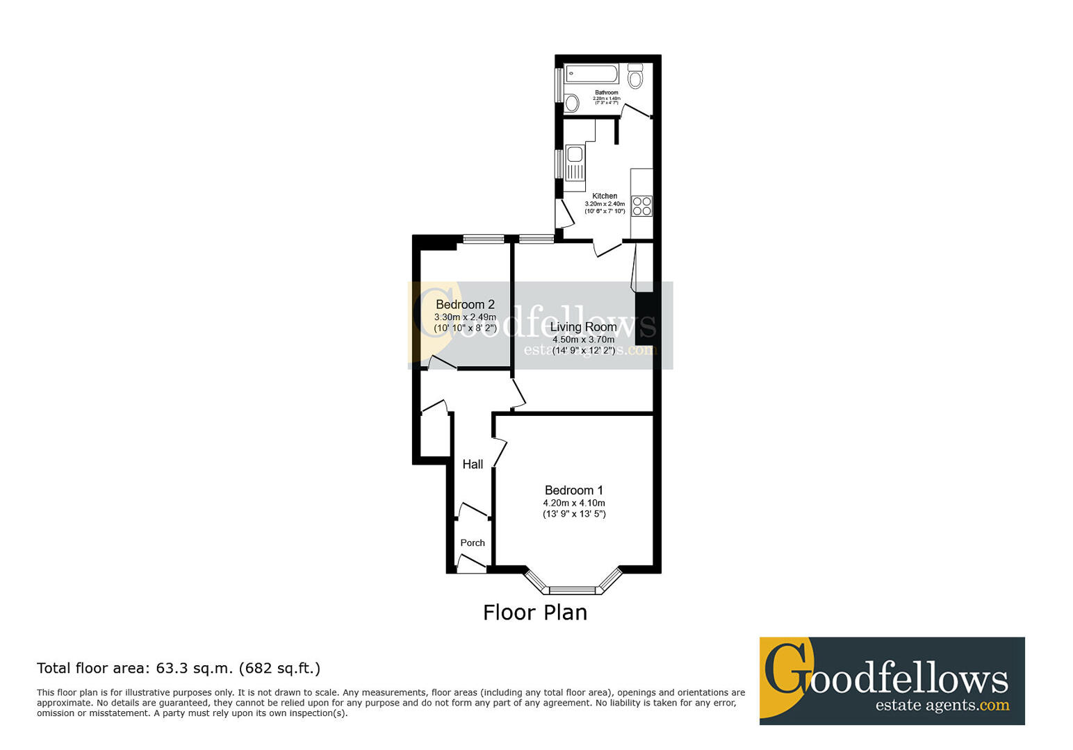 Biddlestone Road, Newcastle upon Tyne floorplan