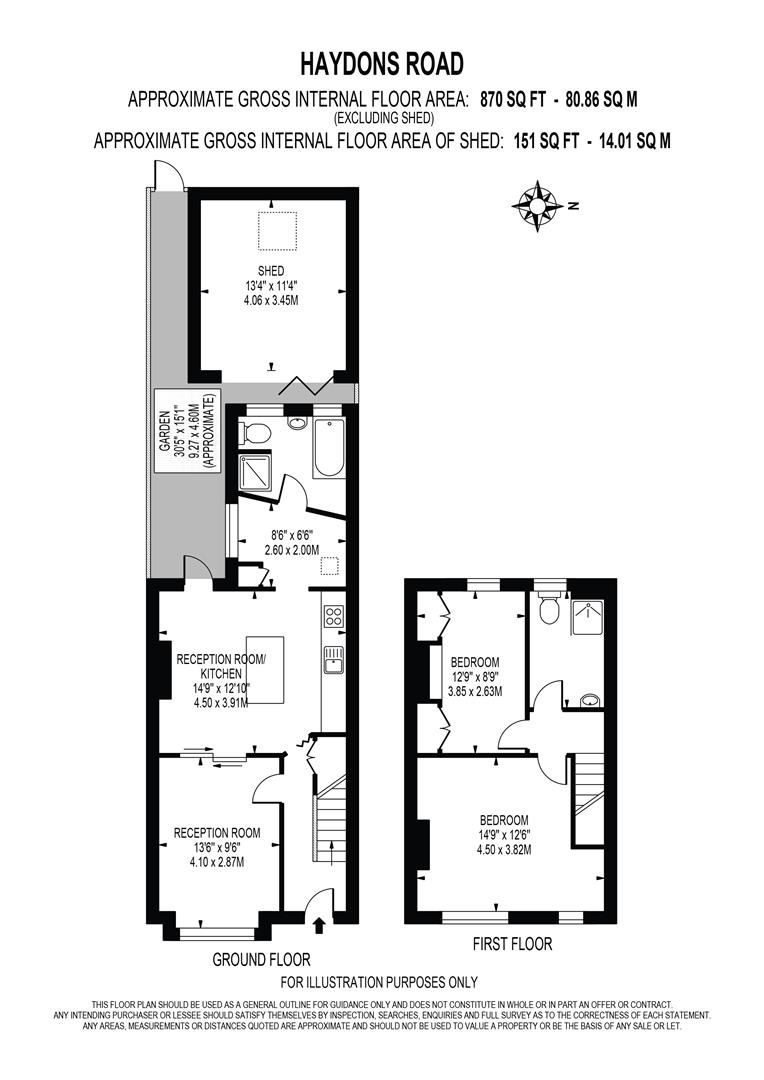 48, Haydons Road, Wimbledon floorplan