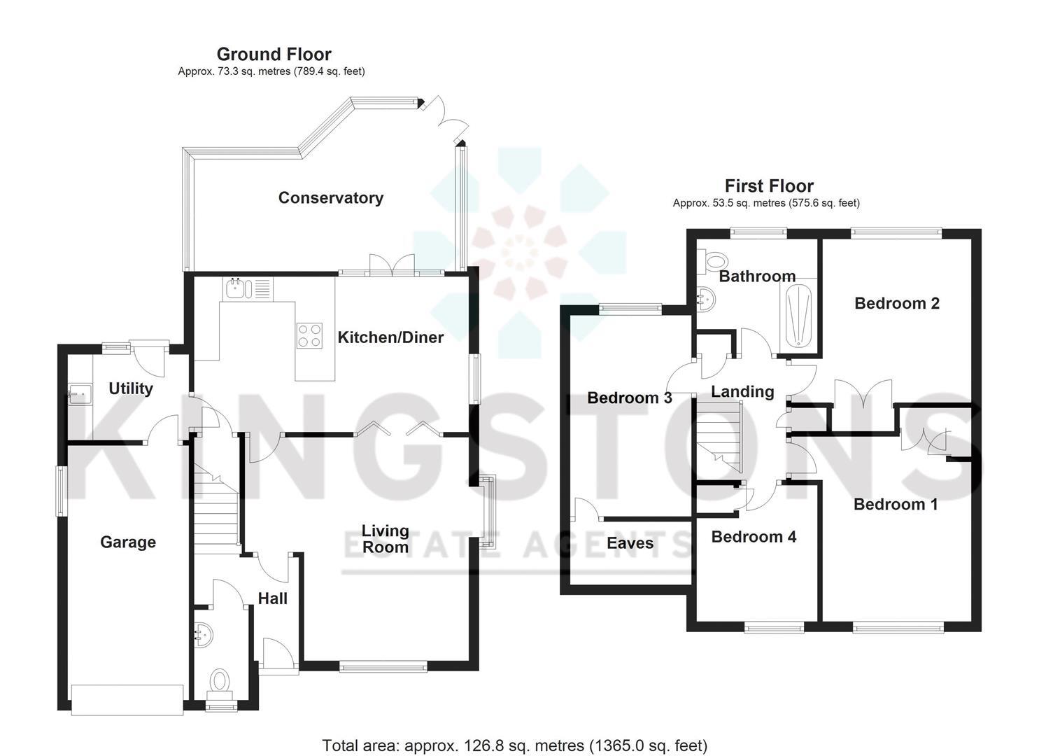 28, Highfield Close, Trowbridge floorplan