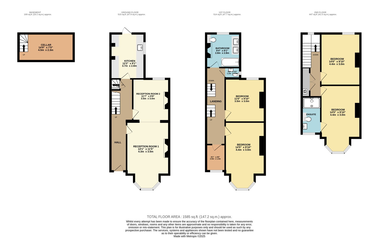 Alexandra Road, Broadstairs floorplan