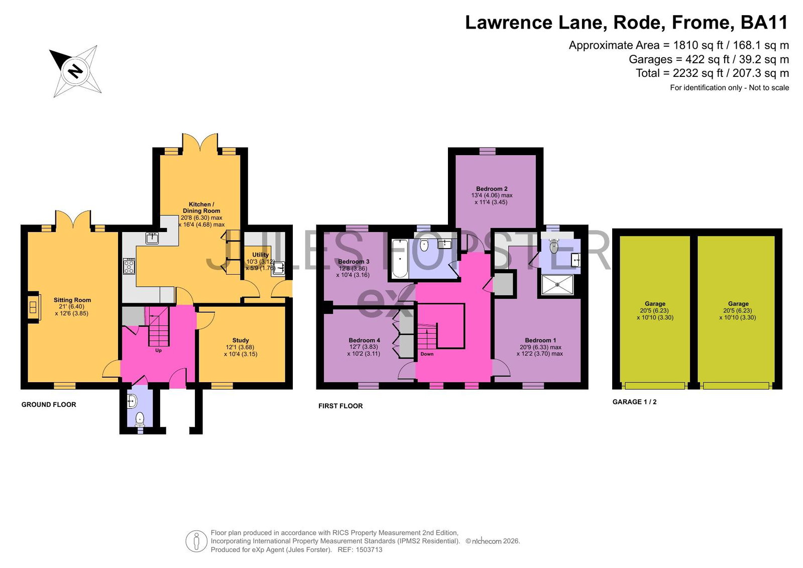 16, St Lawrence Lane, Rode floorplan
