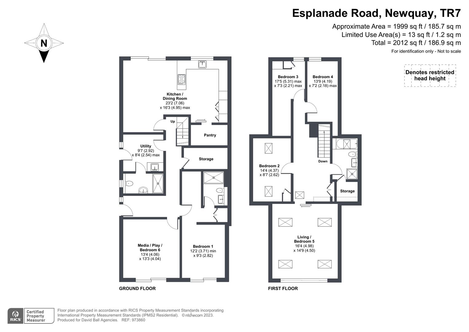 Esplanade Road, Newquay TR7, 5 bedroom semi-detached bungalow for sale ...