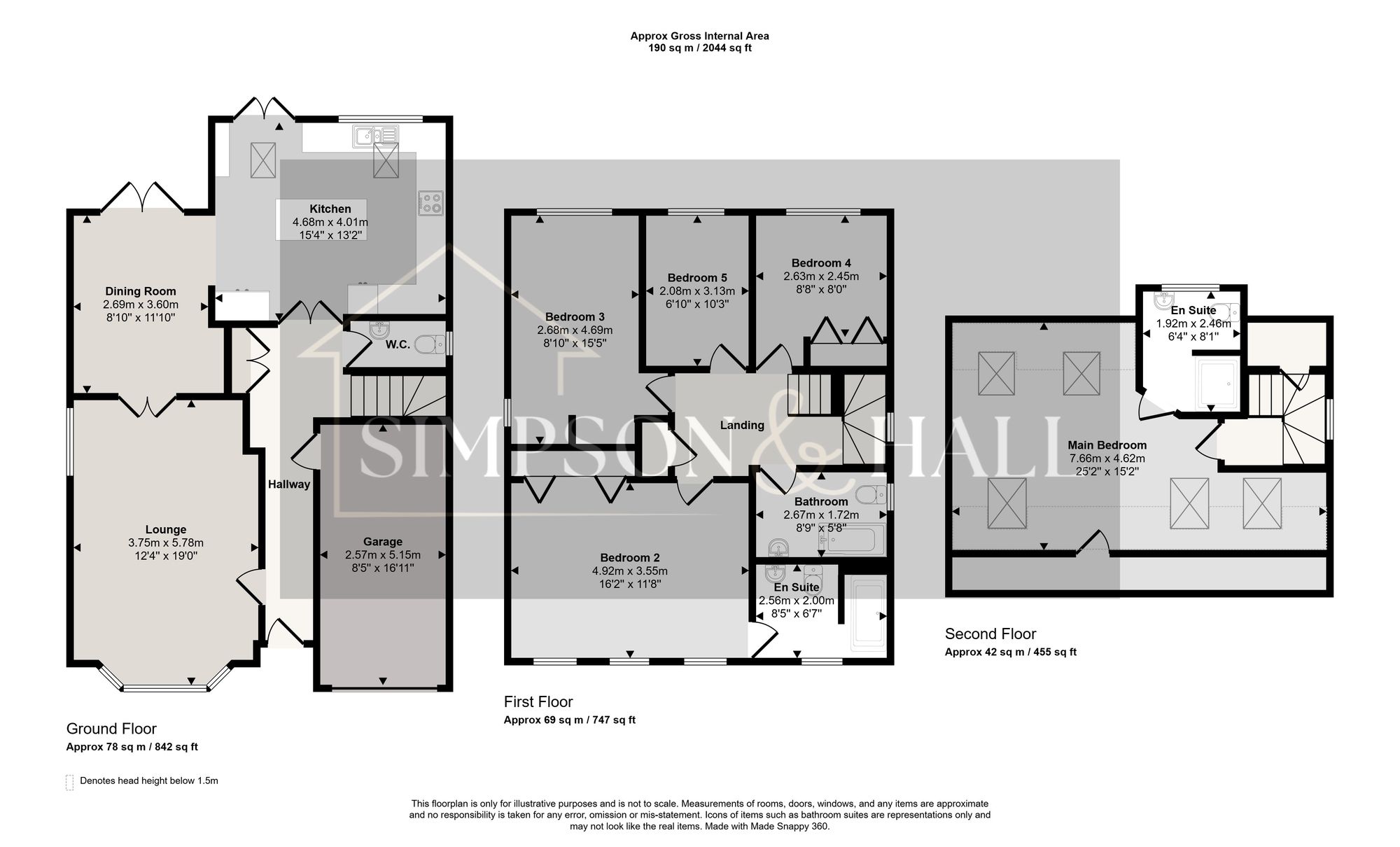 6 Farrers Walk, Ashford floorplan