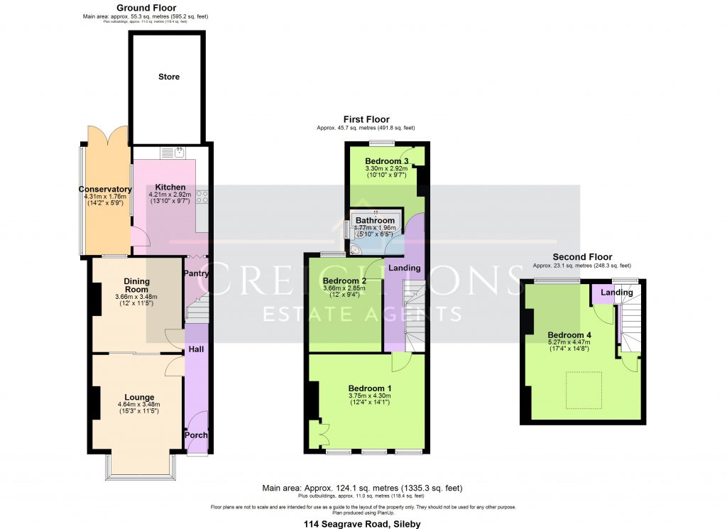 114, Seagrave Road, Loughborough floorplan
