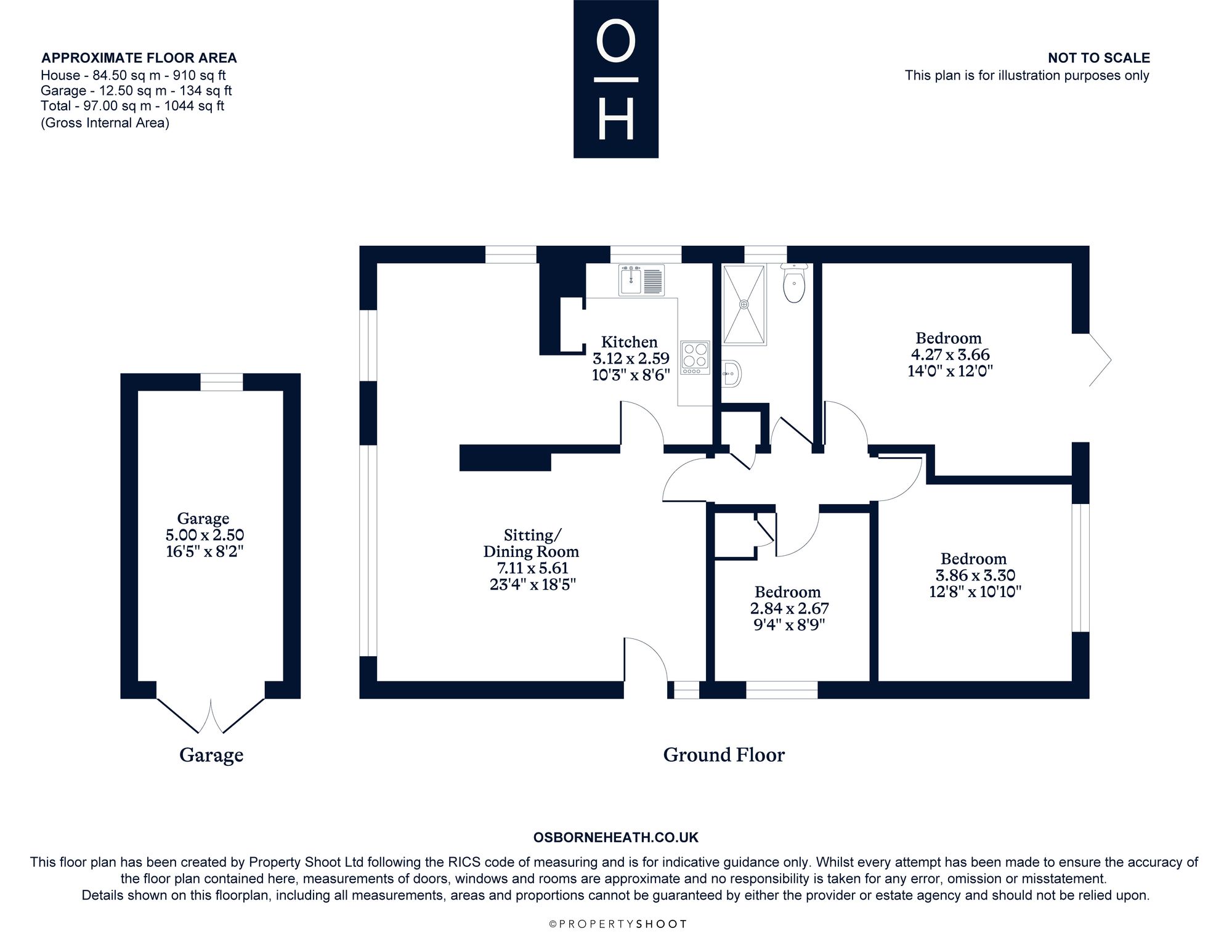 Fiddlers Green Chavey Down Road, Bracknell floorplan
