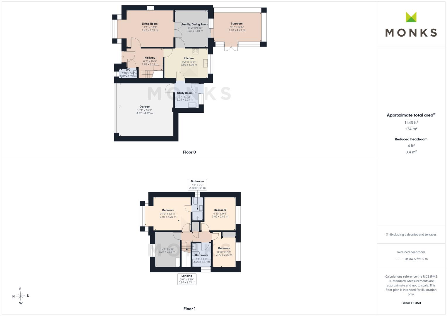 2, St. Annes Drive, Oswestry floorplan