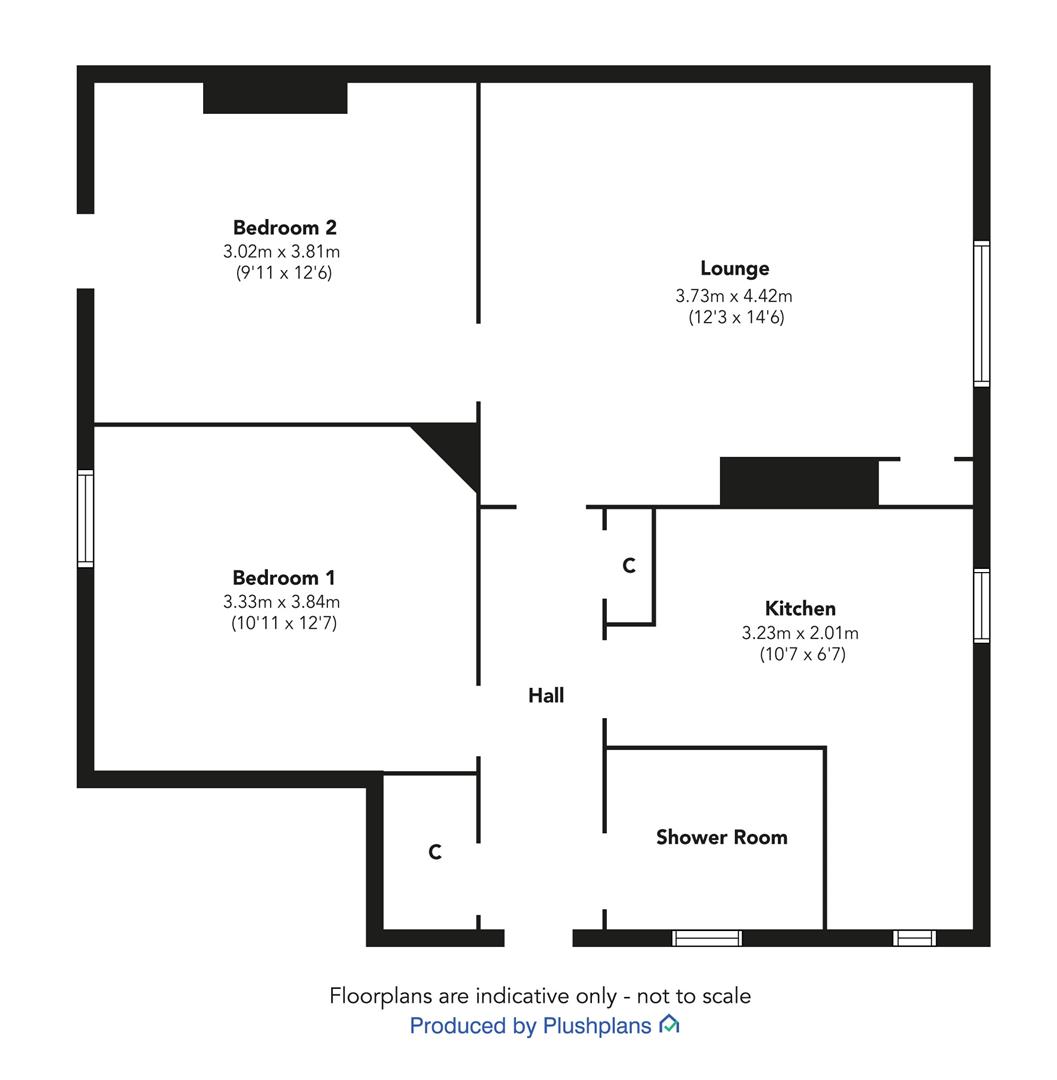 59, Wallace Street, Greenock floorplan