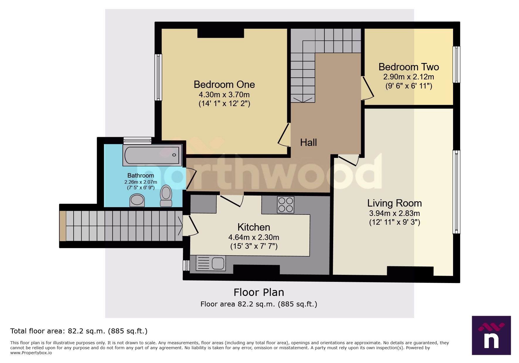 B, 129, Wallasey Road, Wallasey floorplan