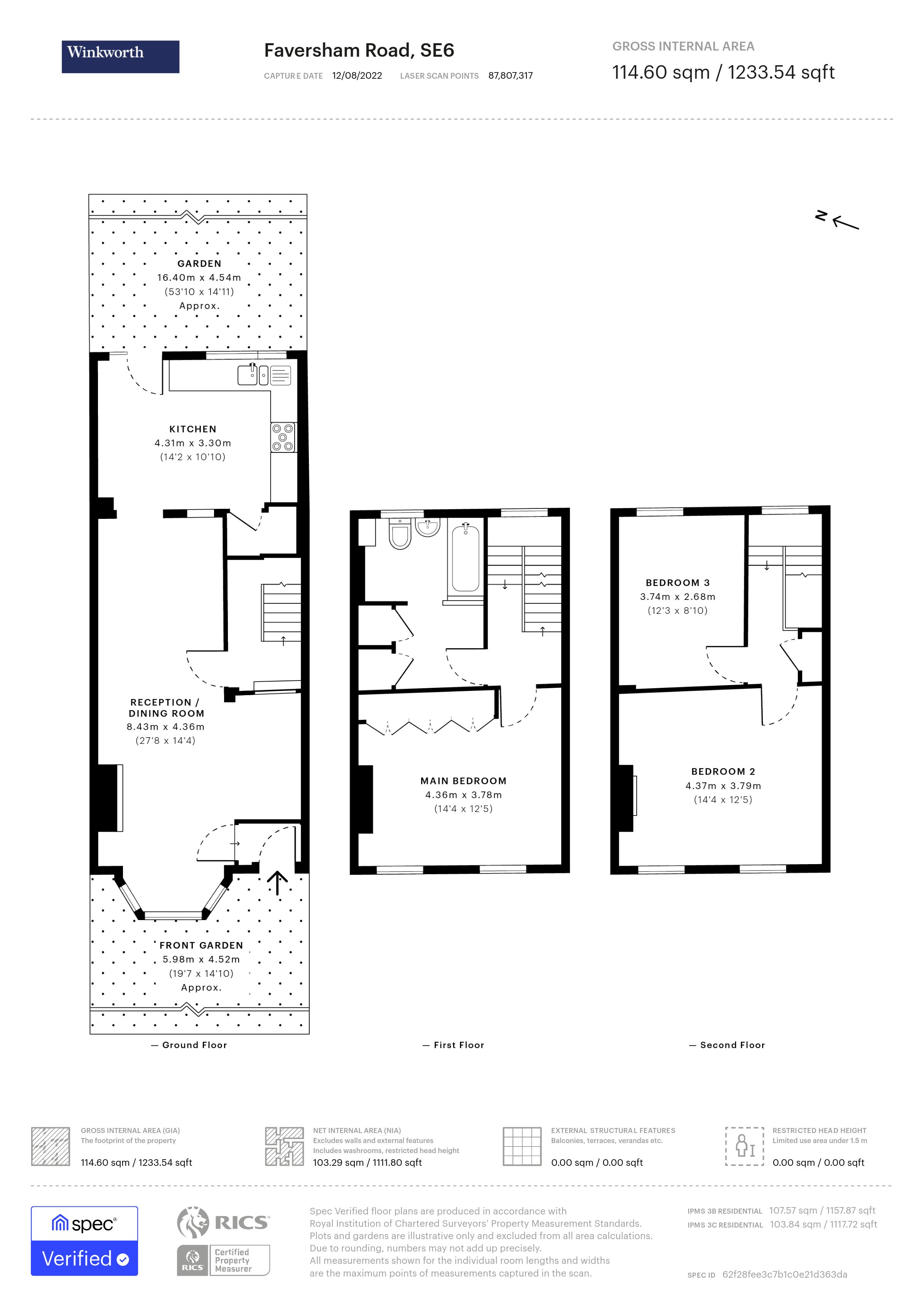Faversham Road, London SE6, 3 bedroom terraced house for sale 62209100 PrimeLocation