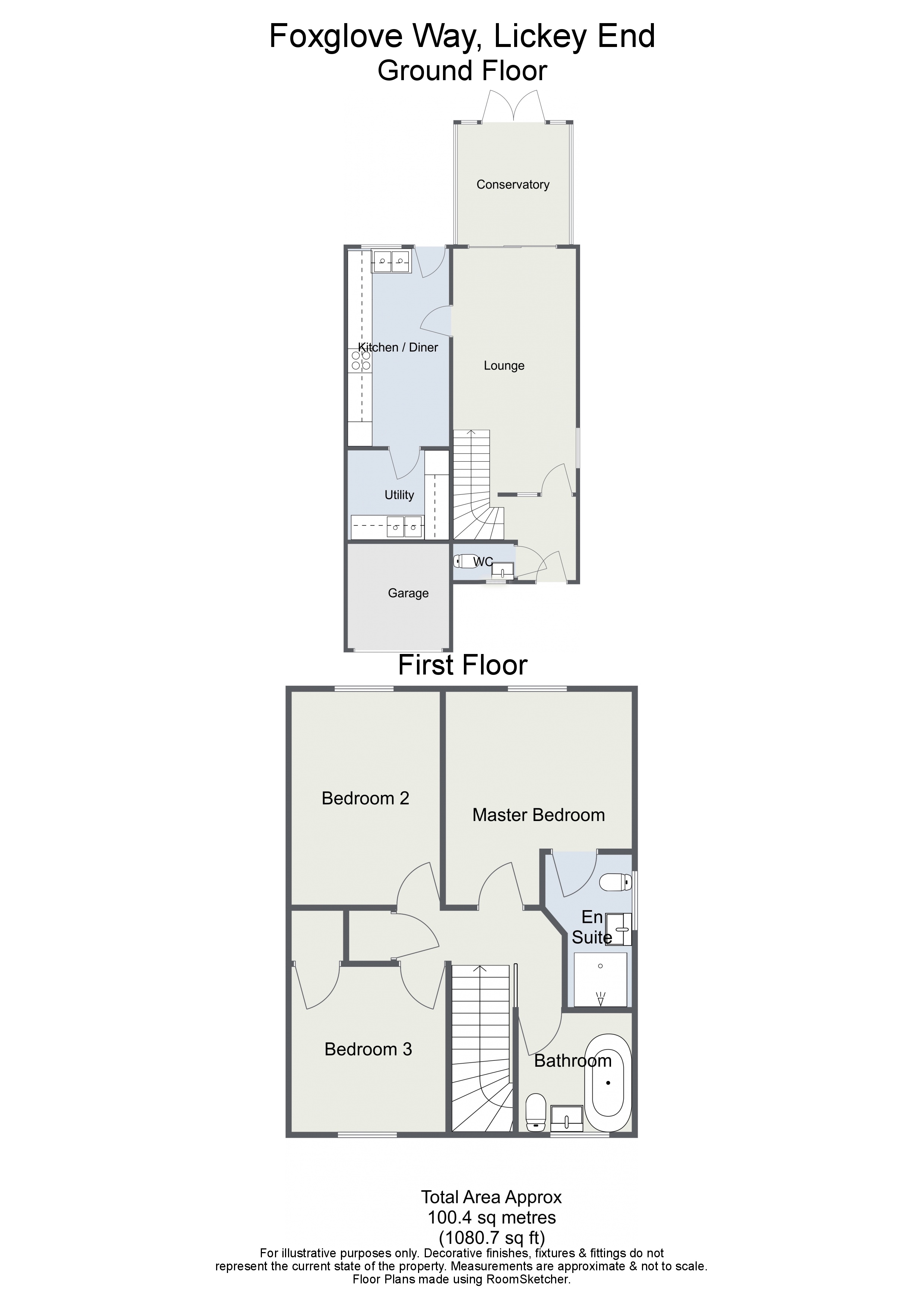 3 Bedrooms Detached house for sale in Foxglove Way, Lickey End, Bromsgrove B60