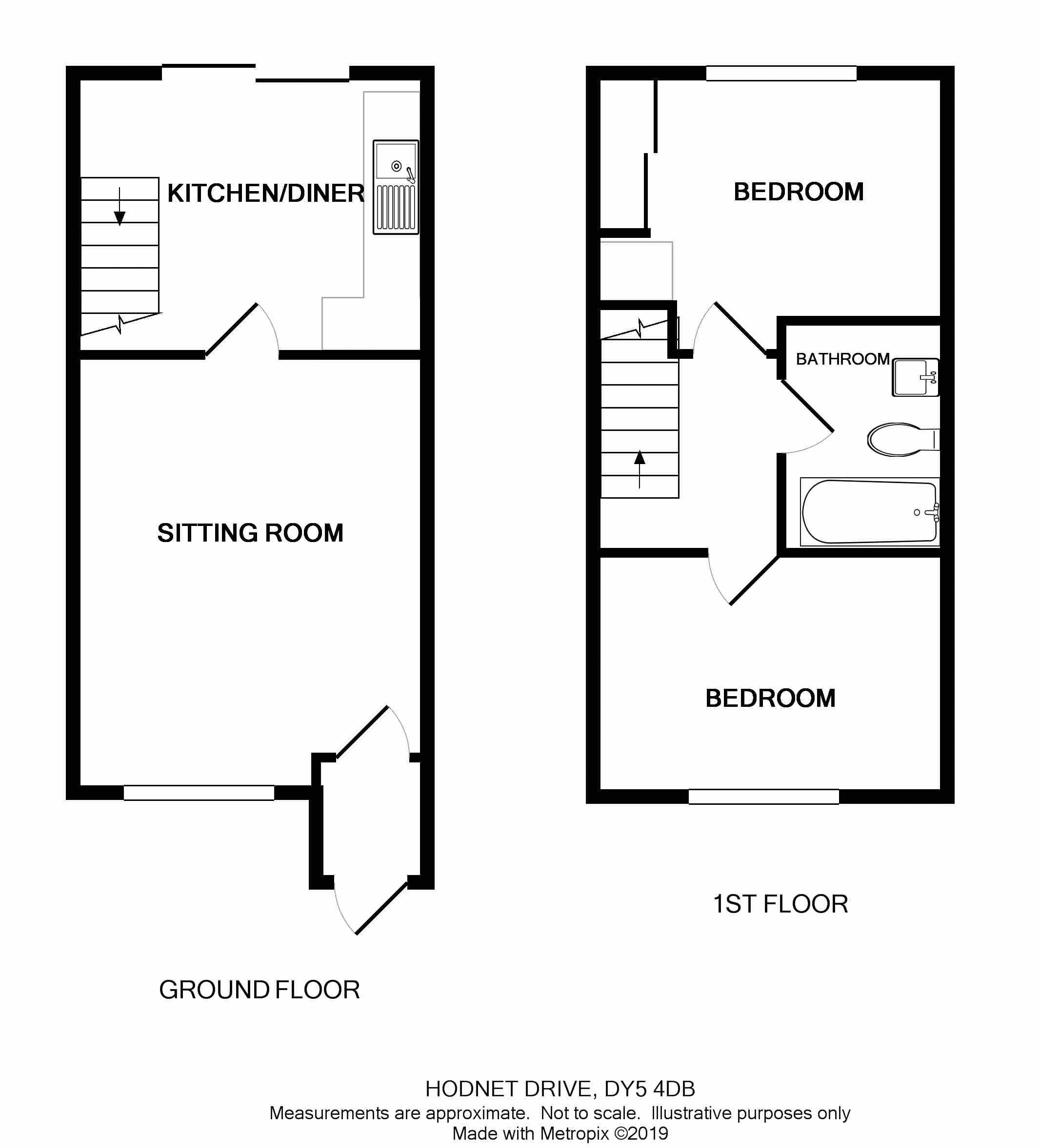 2 Bedrooms End terrace house for sale in Brierley Hill, Pensnett, Hodnet Drive DY5